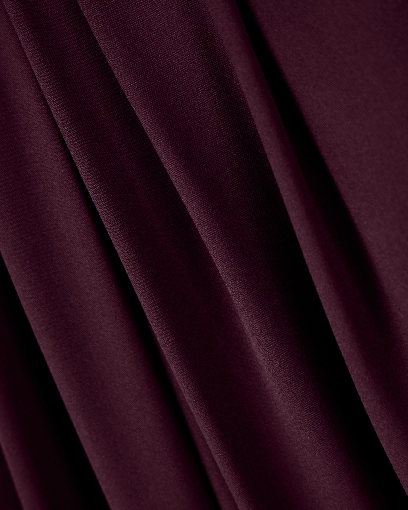 Multi-pleated trousers in silk satin with a waistband knot Slide 3
