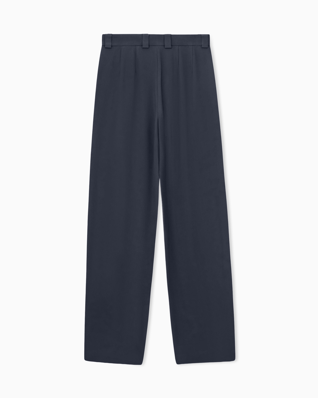 Pantalon droit New Normal en laine vierge double stretch Diapositive 1