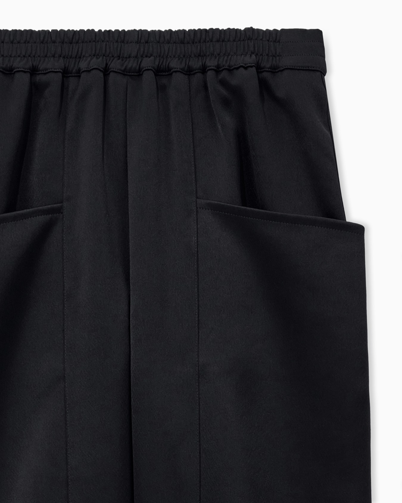 Pantalón de duquesa técnica con cintura elástica y bolsillos Diapositiva 4