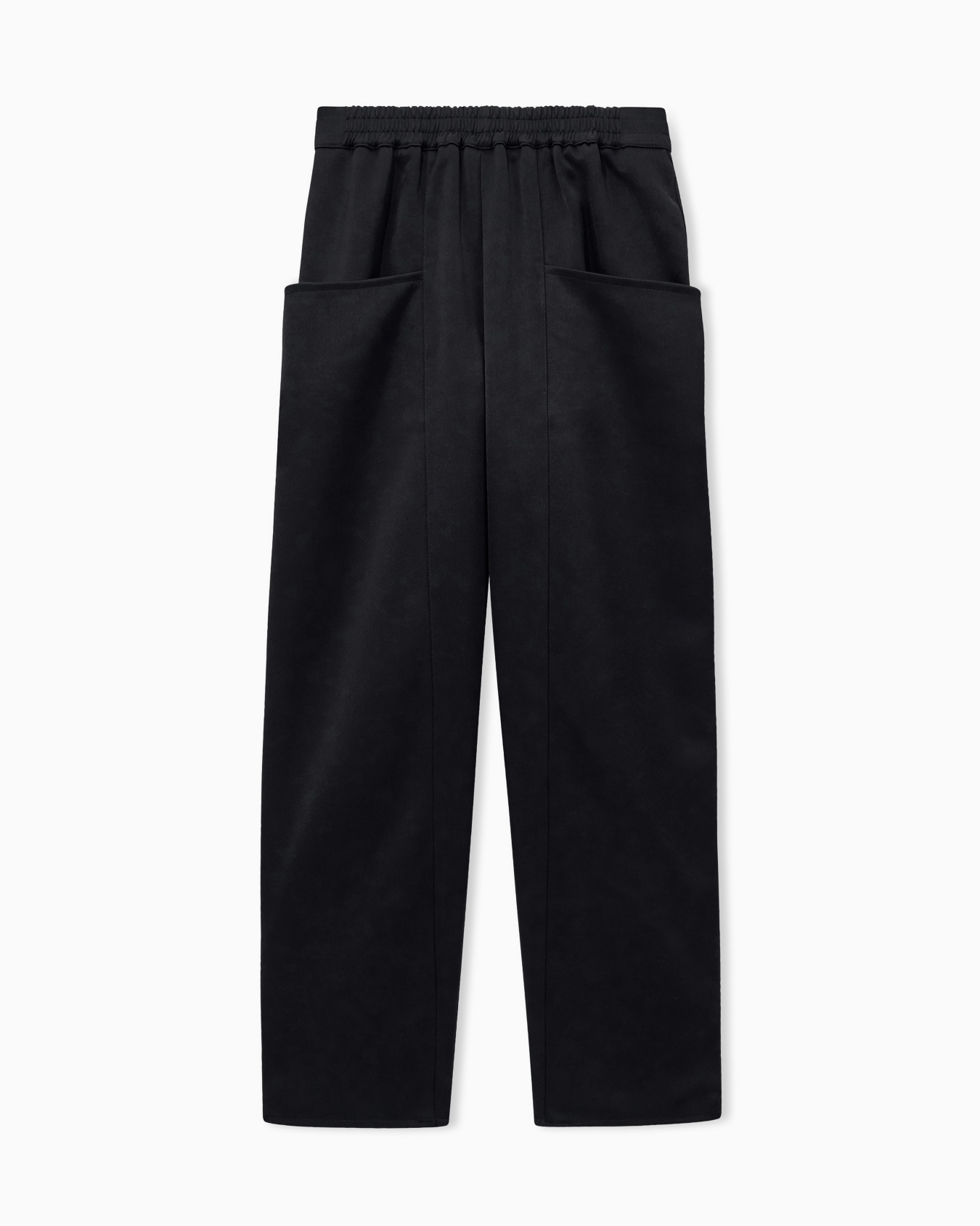 Pantalón de duquesa técnica con cintura elástica y bolsillos Diapositiva 0