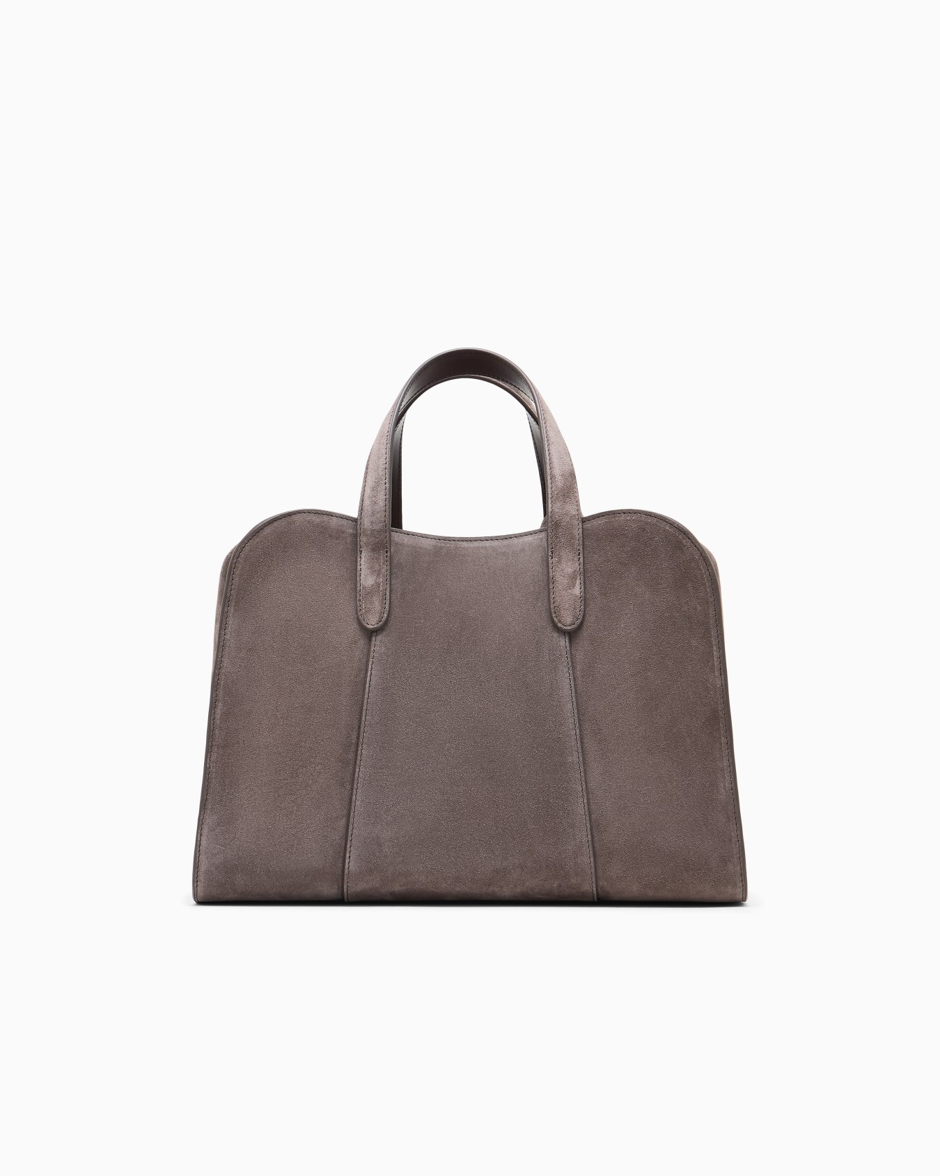 Handbag in split leather Slide 2