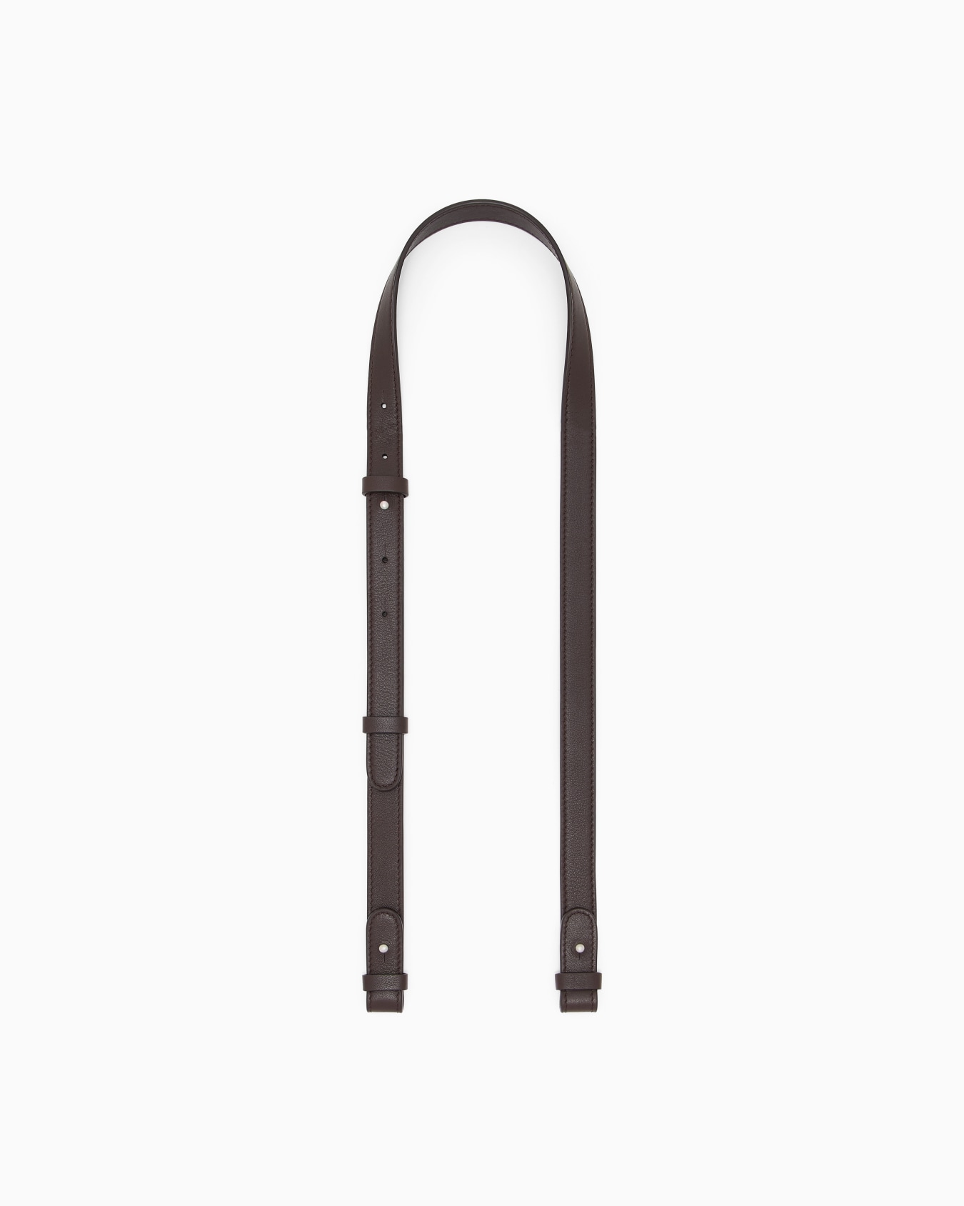 Shoulder bag in leather with split leather lining Slide 4
