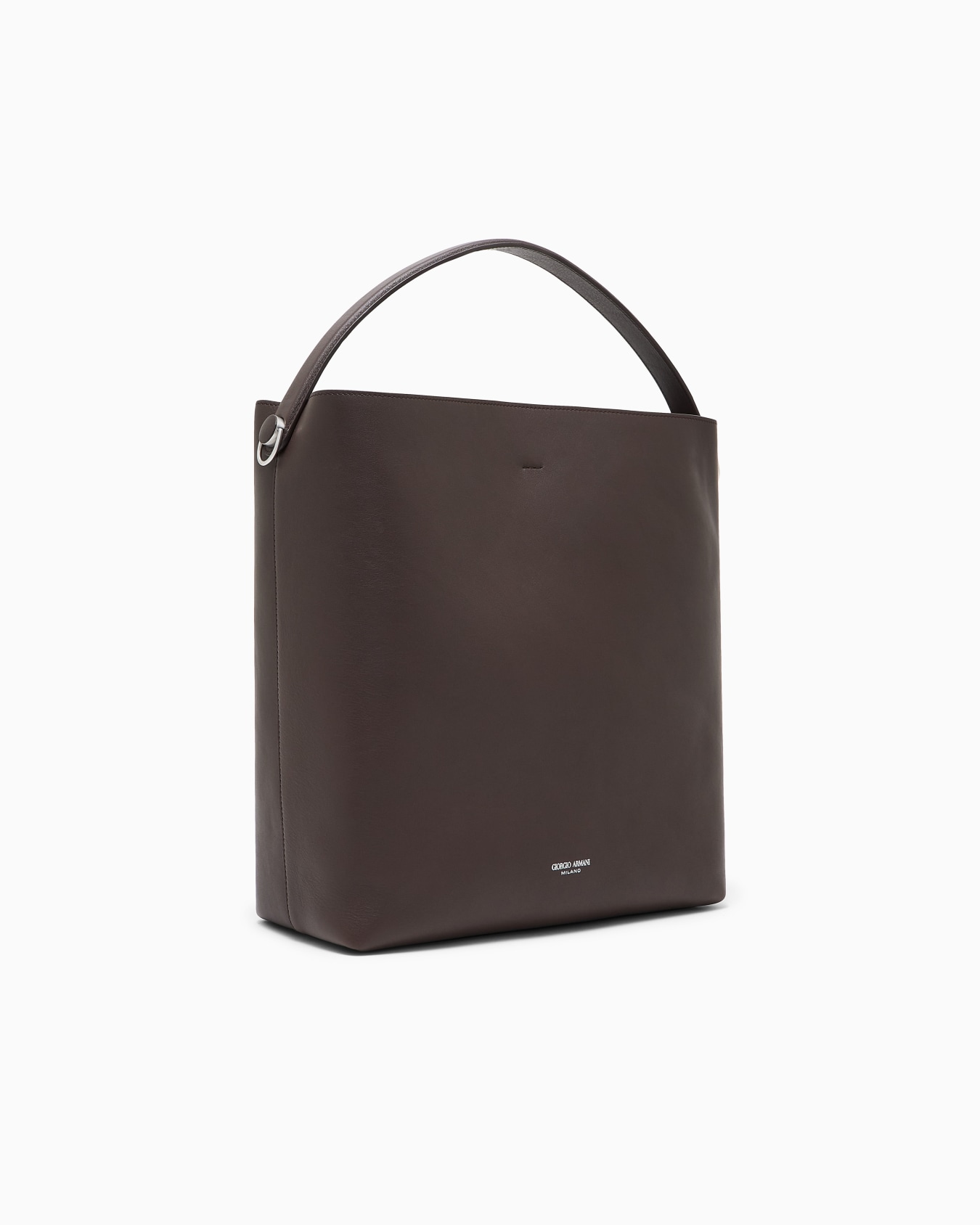Shoulder bag in leather with split leather lining Slide 1