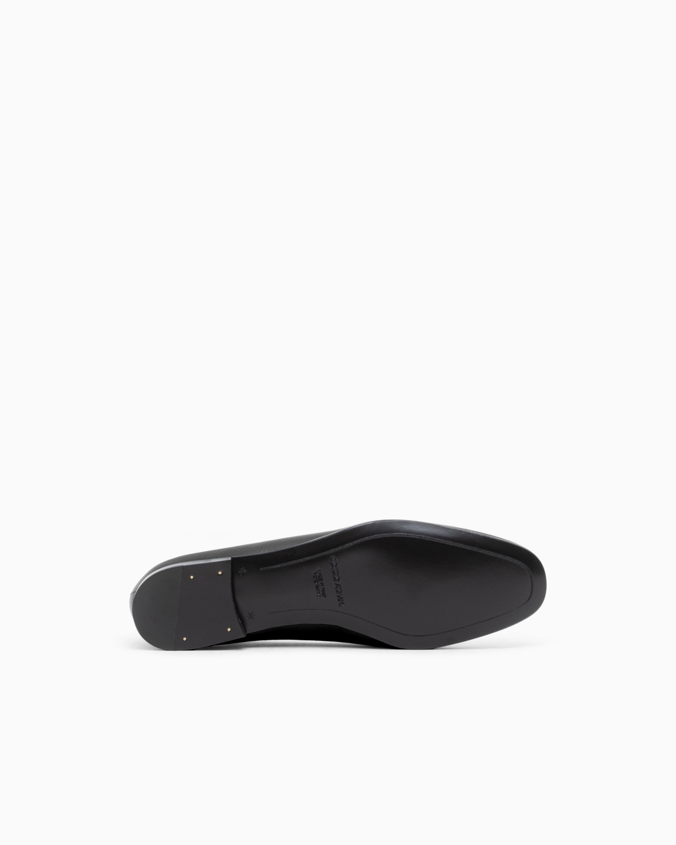 Ballet flat in leather with a leather sole Slide 5