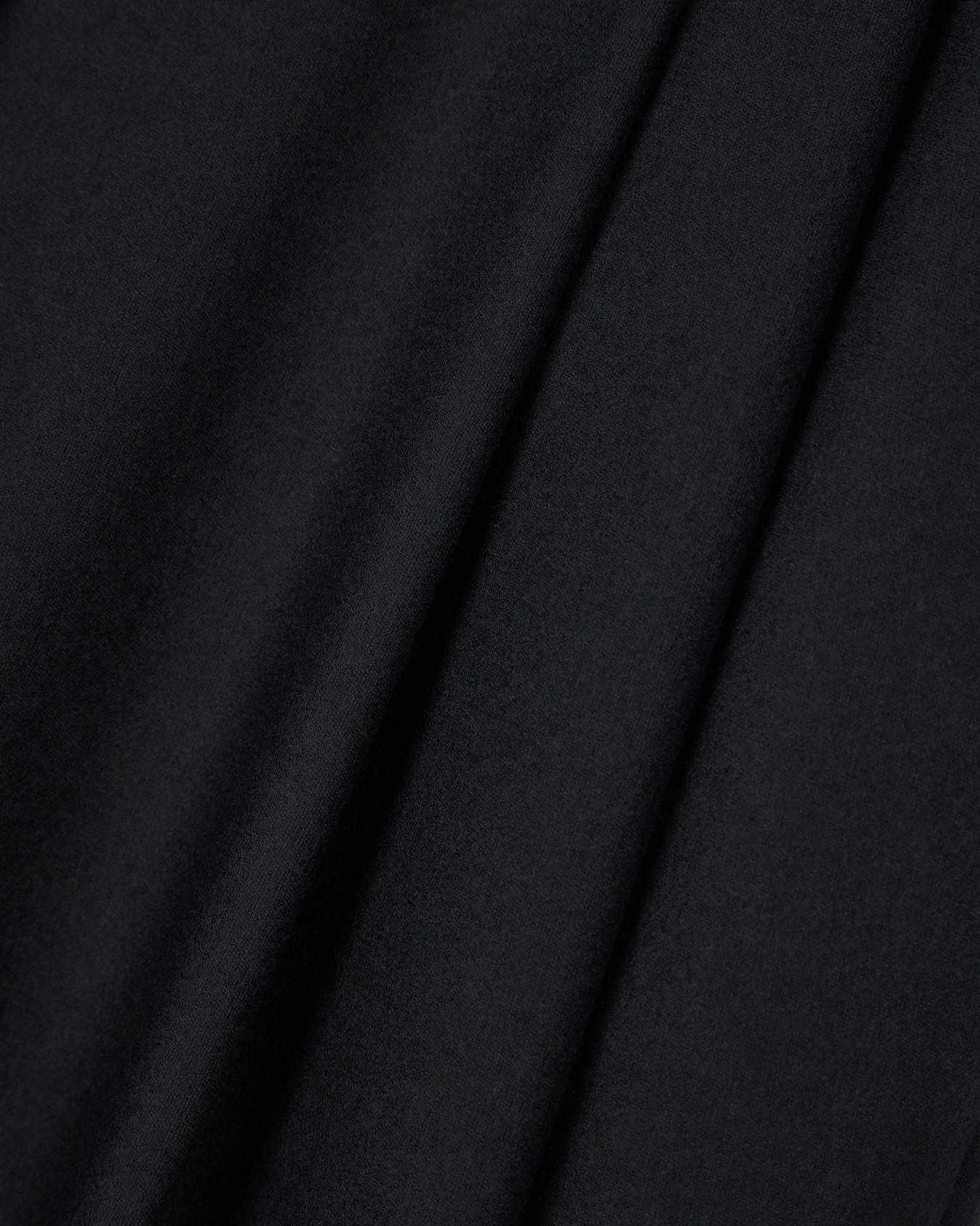 Wide-leg trousers in wool and cashmere flannel with pleats Slide 4
