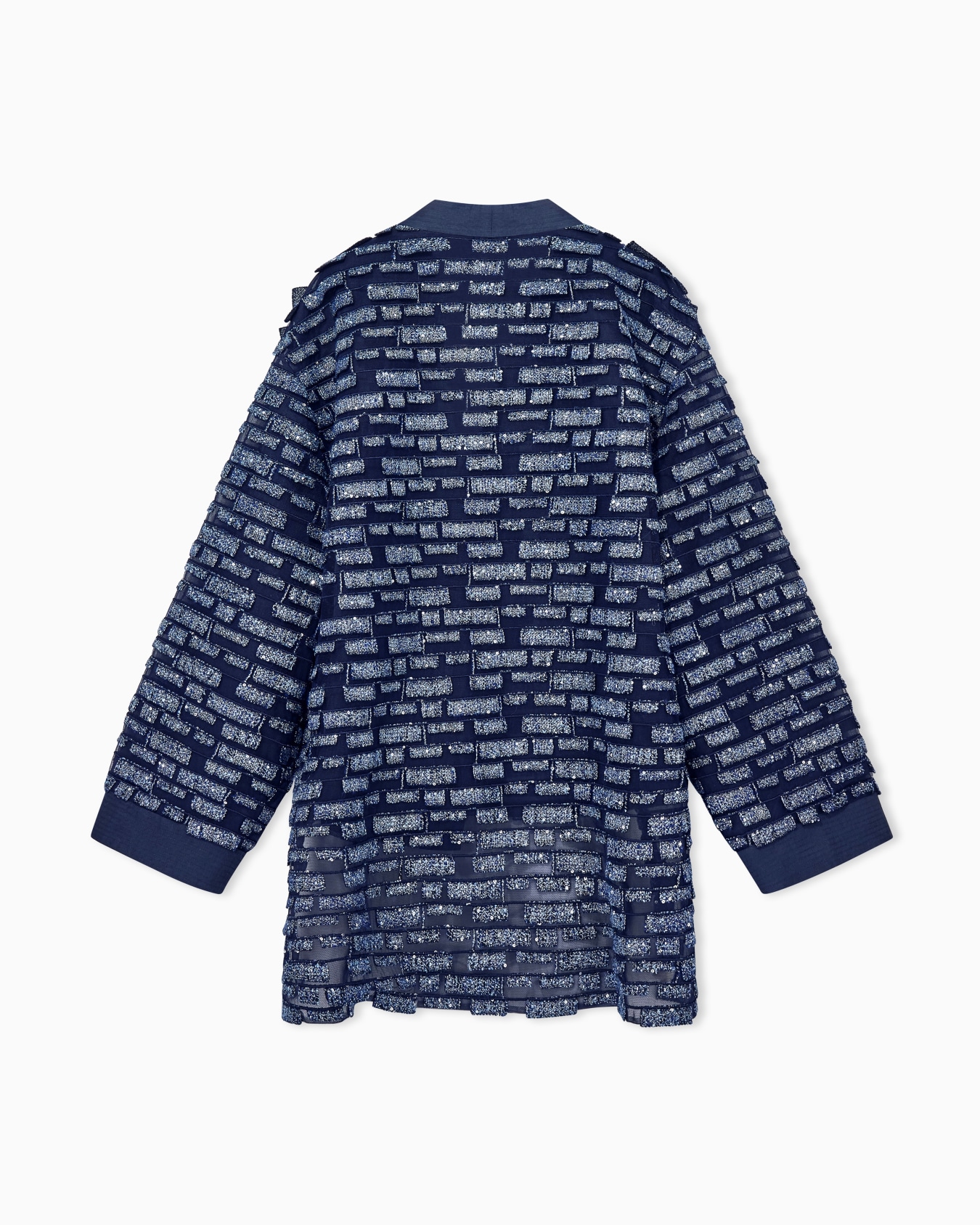 Wickeljacke aus besticktem Tüll mit schimmernden Pailletten Folie 1