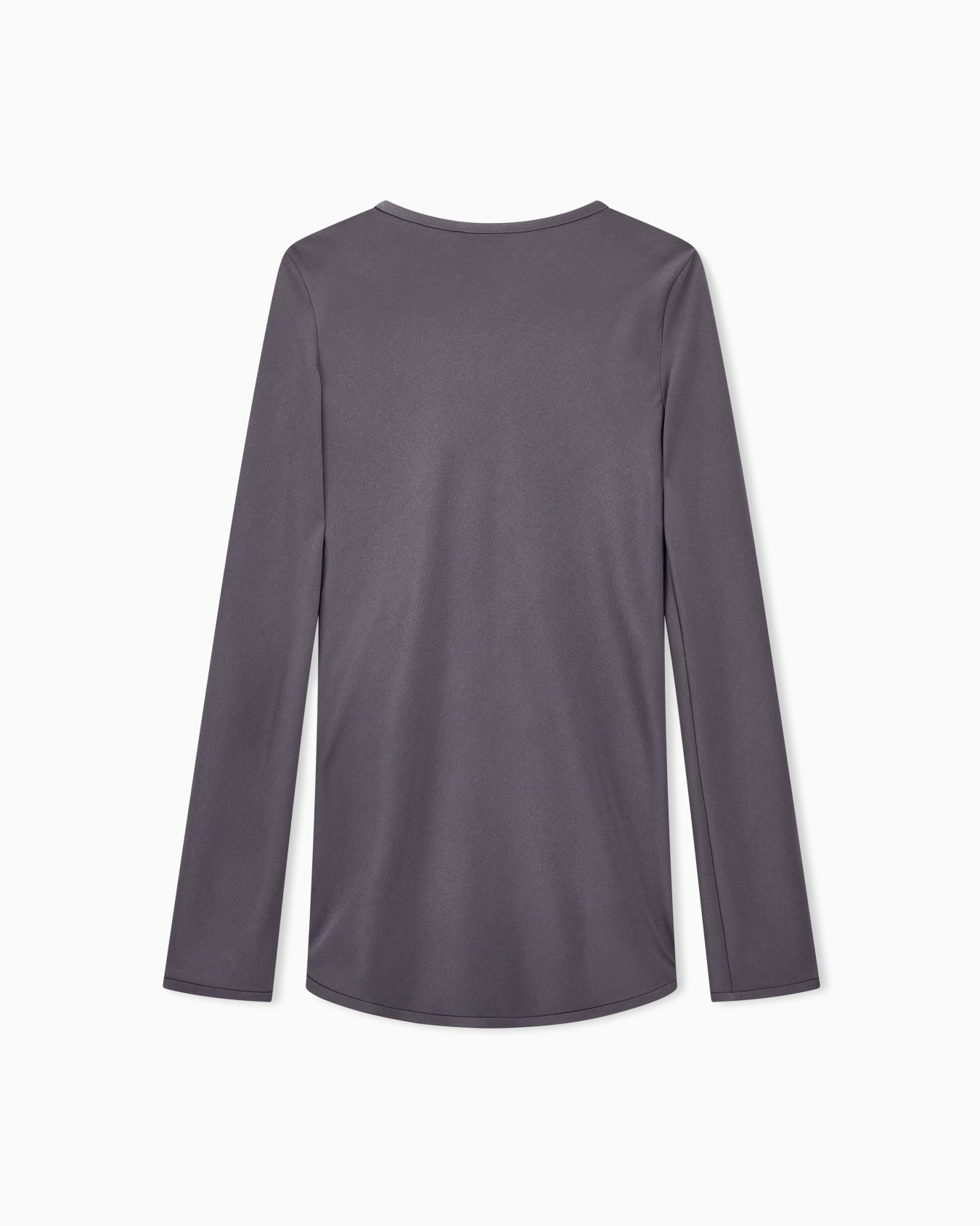 Slim-fit bias-cut blouse in stretch silk-blend crepe Slide 2