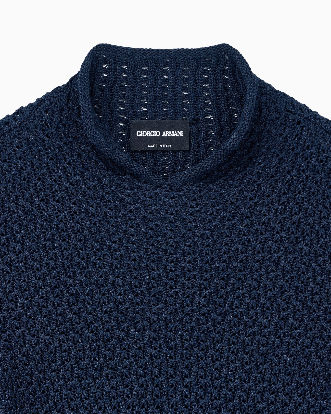 Kurzarmpullover Sweaters aus Viskose mit 3D-Wabenstruktur Folie 3