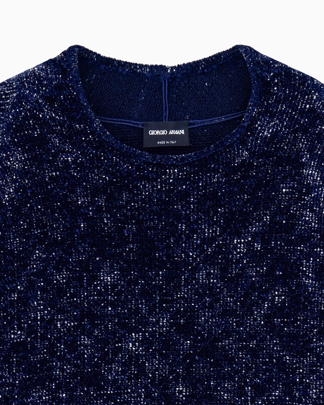 Sweater Sweaters slim-fit devoré chenille with cashmere Slide 3