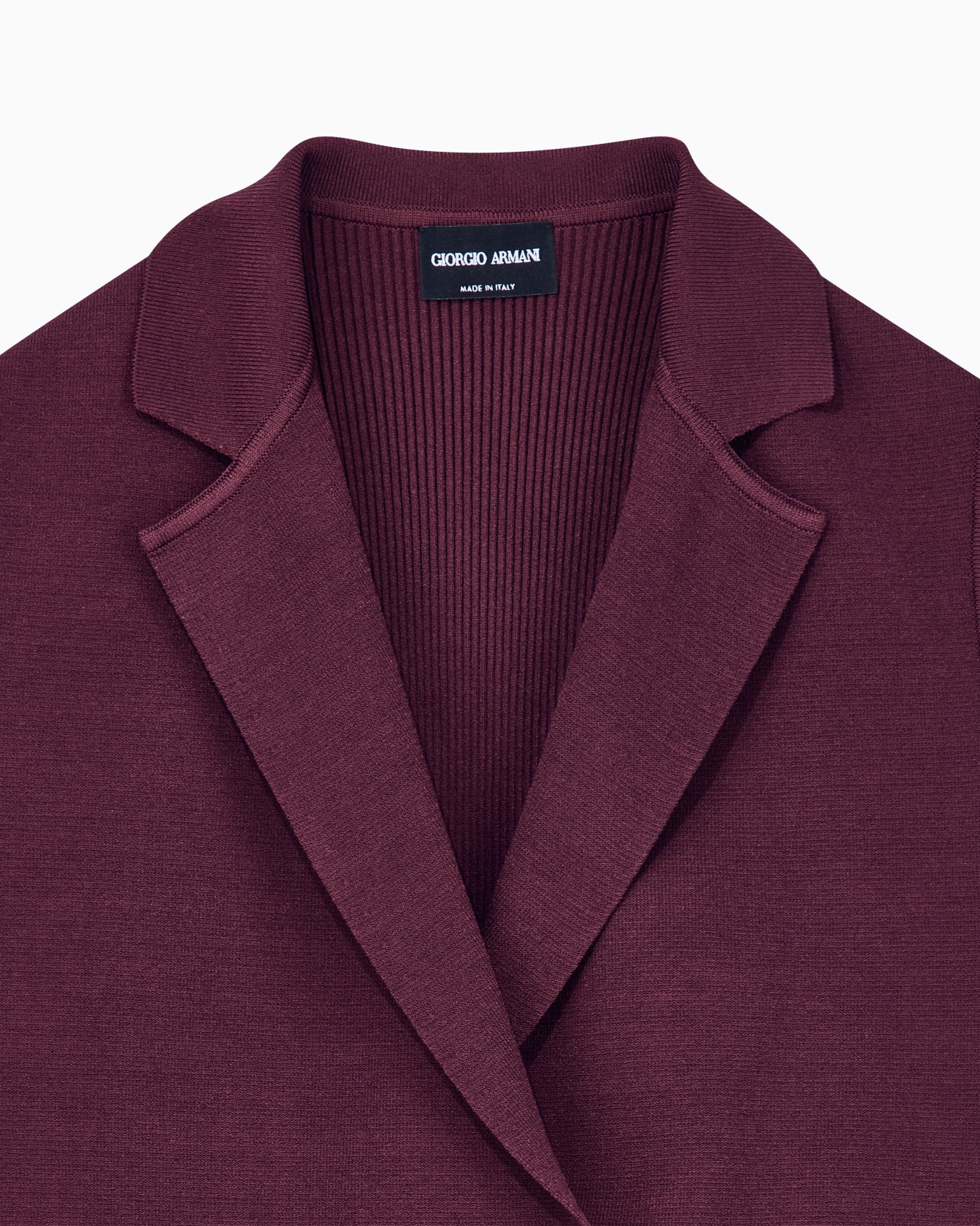 Double-breasted viscose knit vest Slide 2