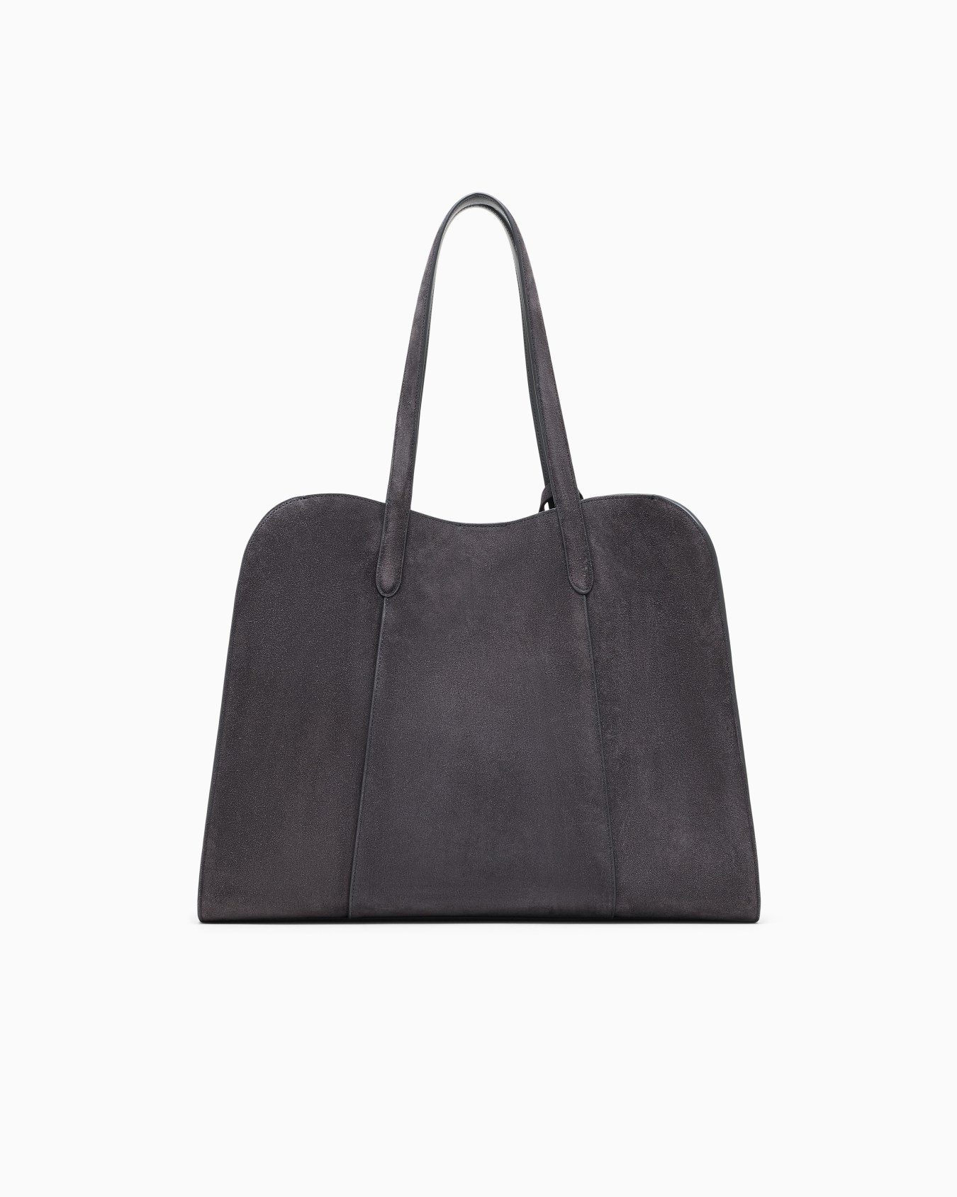 Shoulder bag in split leather Slide 2