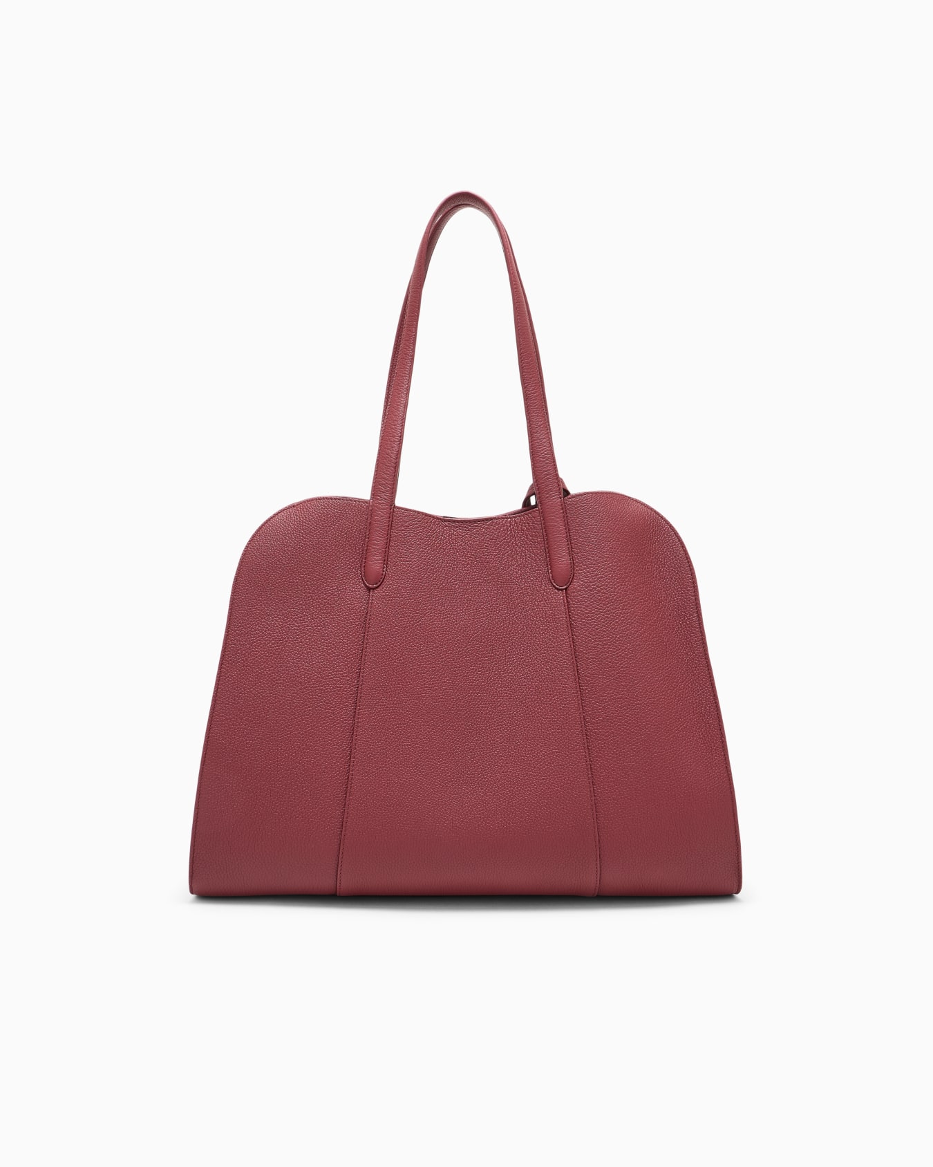Shoulder bag in grained leather Slide 2