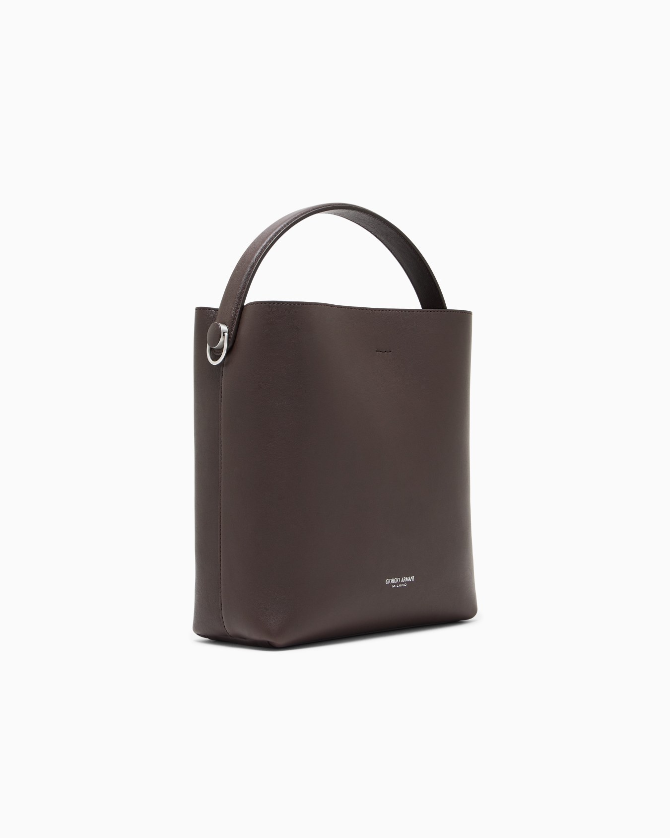 Shoulder bag in leather with split leather lining Slide 1