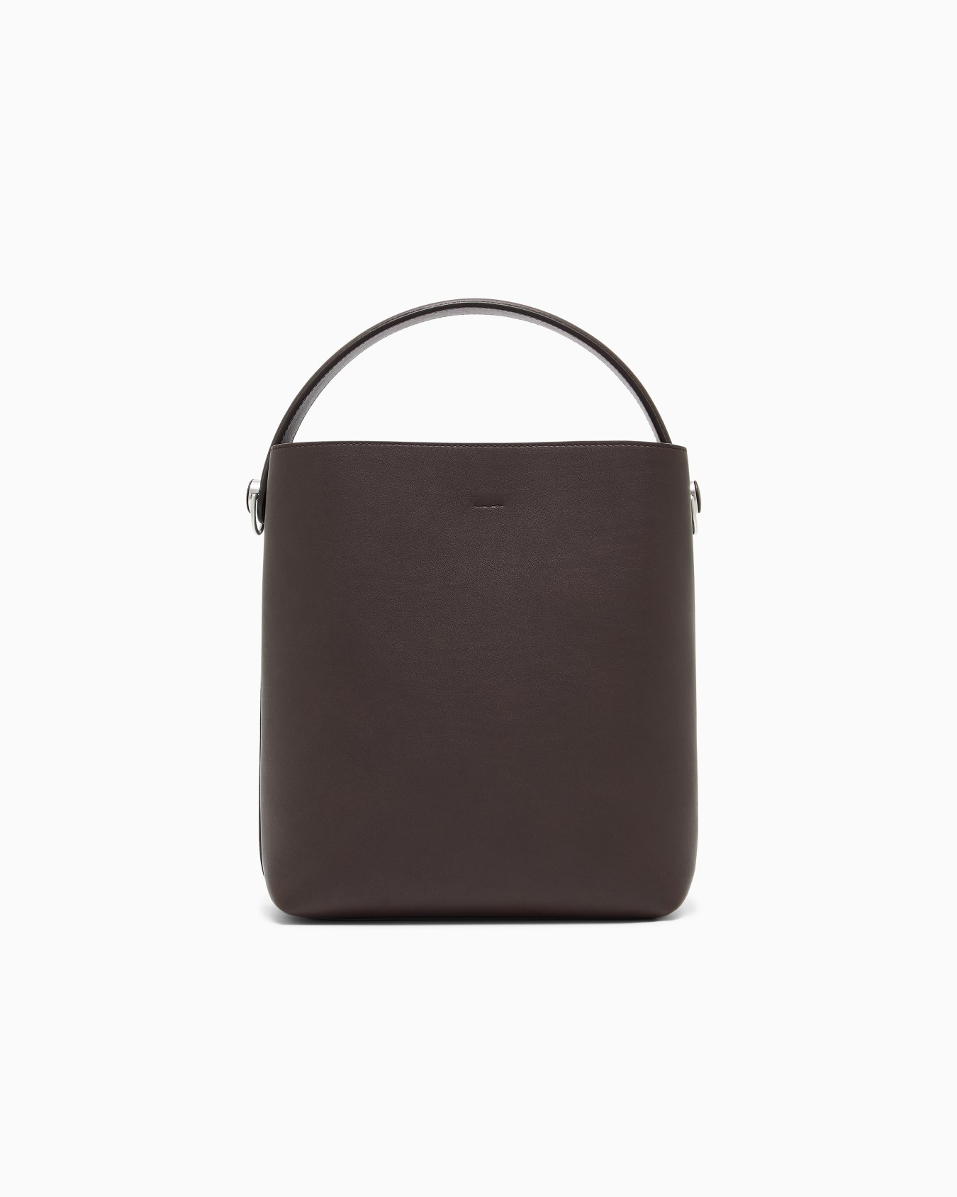 Shoulder bag in leather with split leather lining Slide 2