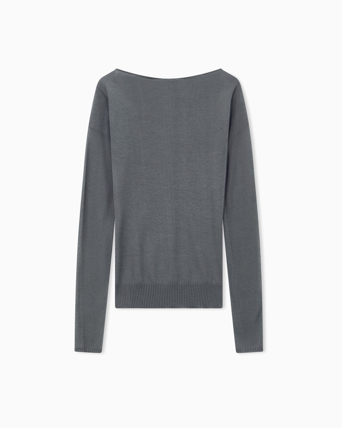 Sweater sweaters seamless cashmere round neck long sleeve Slide 2