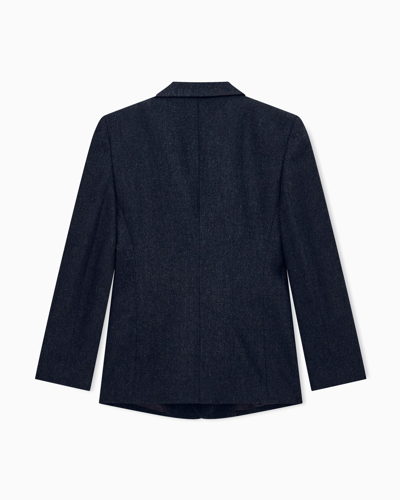 Blazer New Normal regular fit in wool and cashmere flannel Slide 1