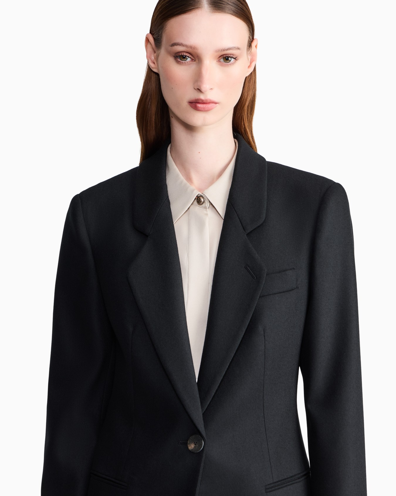 Blazer New Normal regular fit in wool and cashmere flannel Slide 6