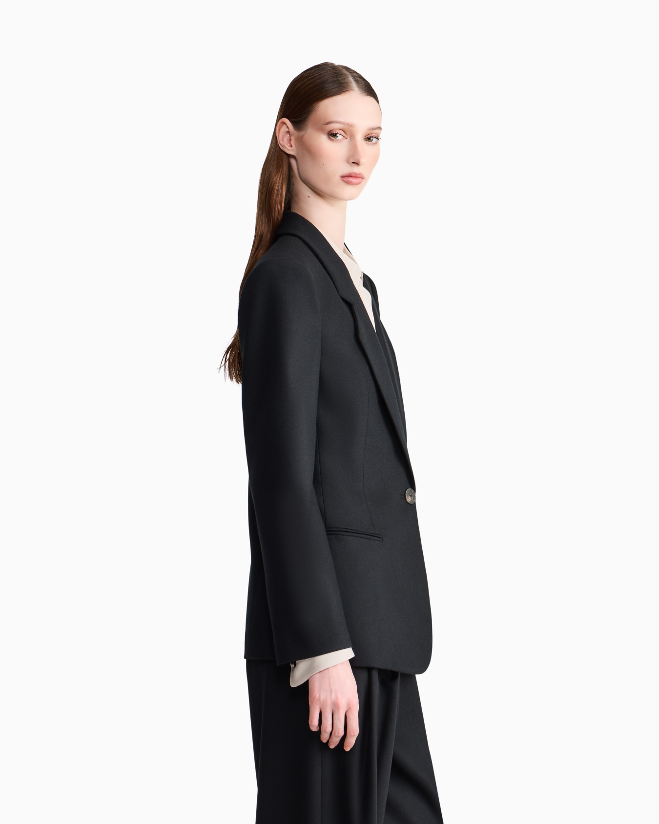 Blazer New Normal regular fit in wool and cashmere flannel Slide 7