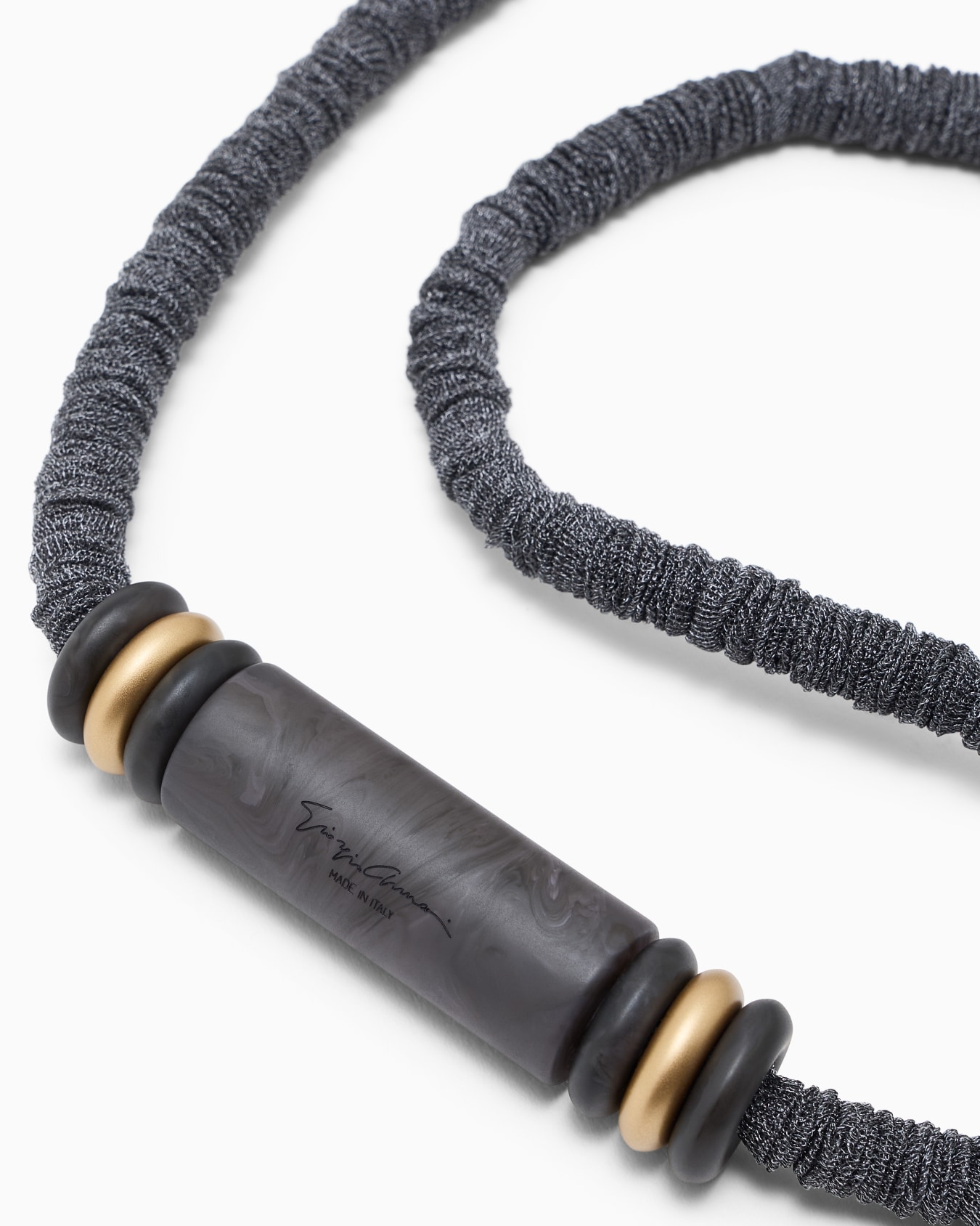 Necklace New Normal in viscose and cupro Slide 1