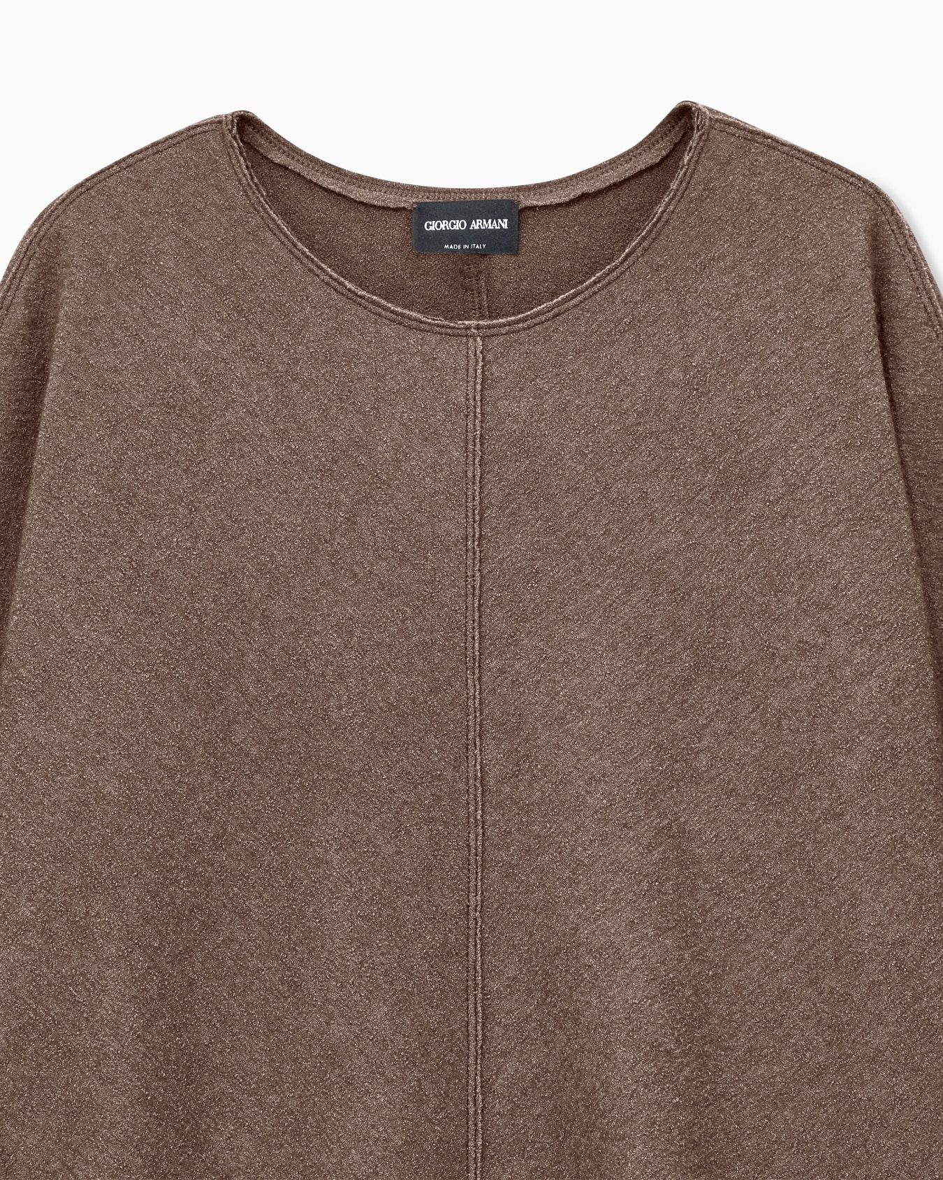 Jersey New Normal de cachemir y seda con cuello redondo Diapositiva 4