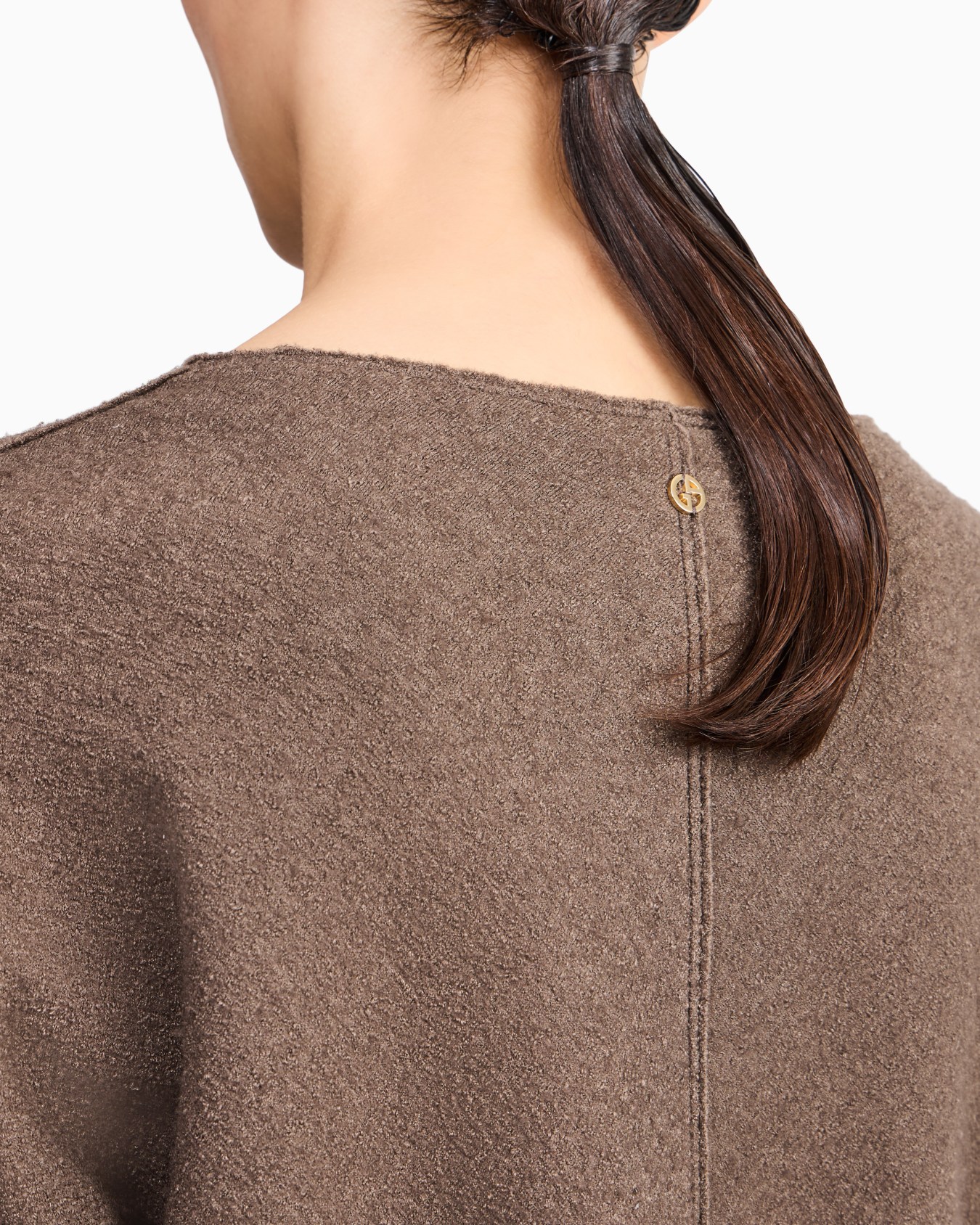 Jersey New Normal de cachemir y seda con cuello redondo Diapositiva 6