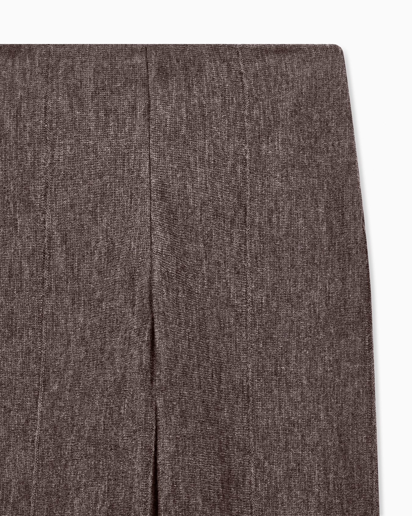 Trouser New Normal wide-leg virgin wool jersey with back zip Slide 3