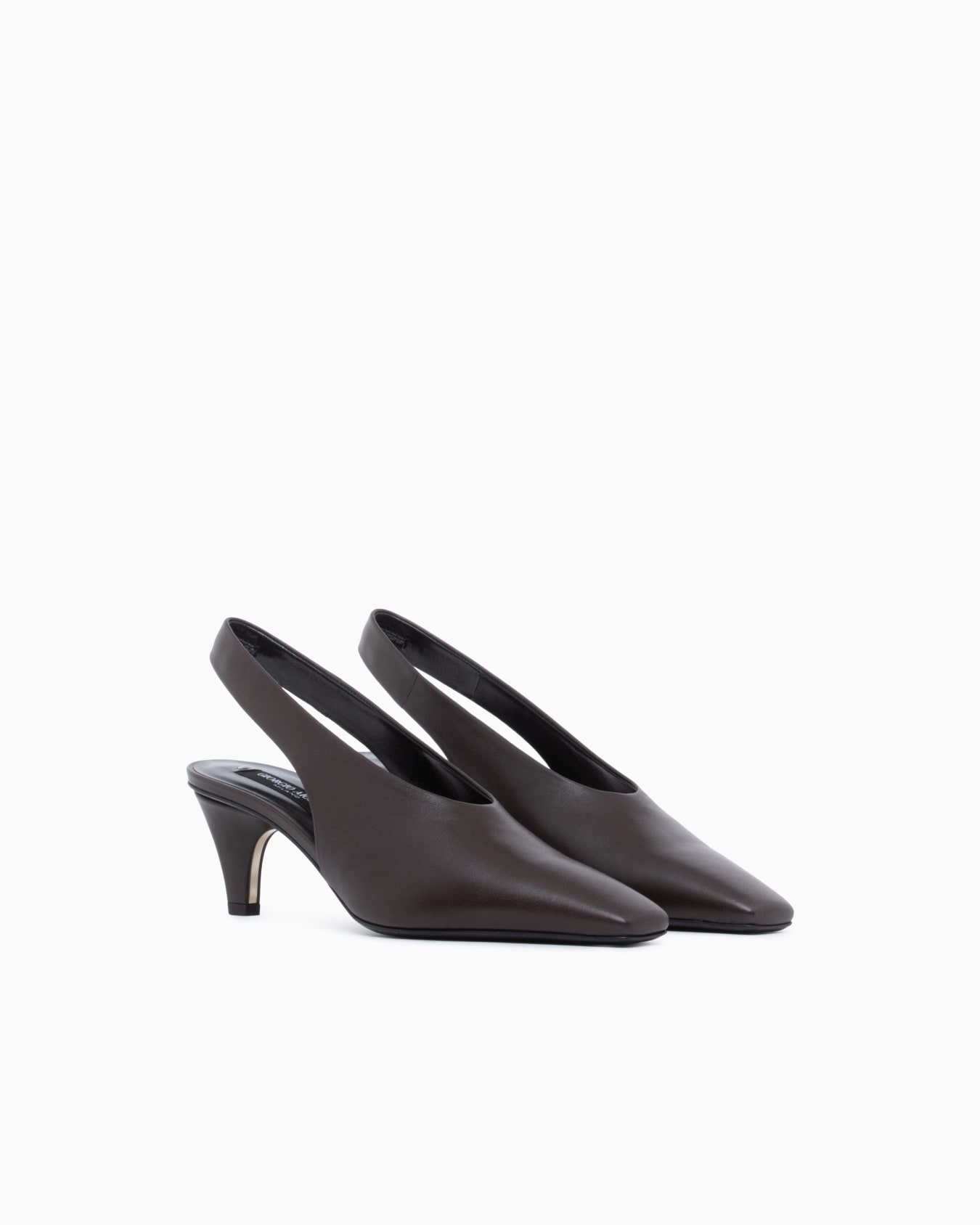 Decollete shoe leather lining and leather sole Slide 1