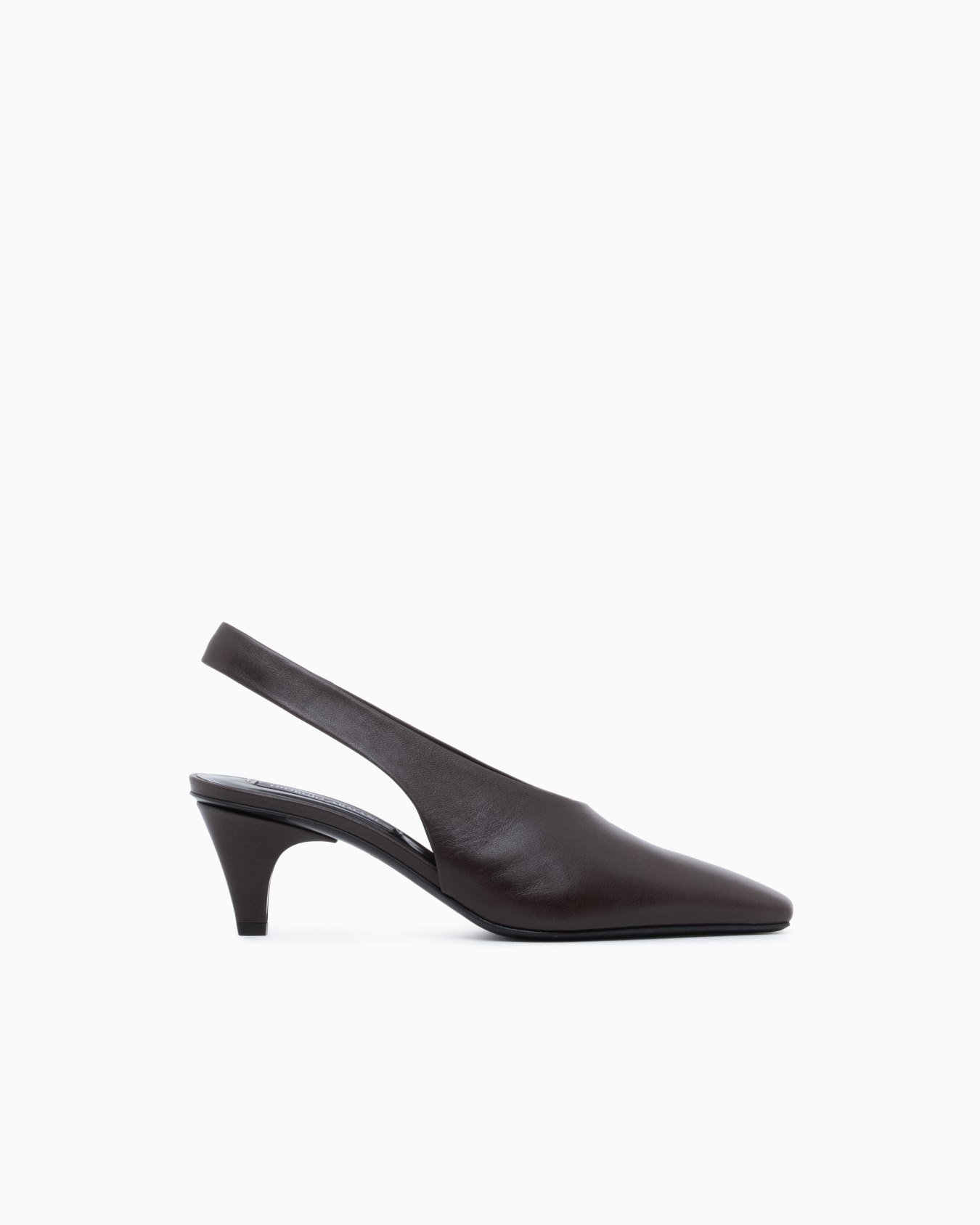 Decollete shoe leather lining and leather sole Slide 0