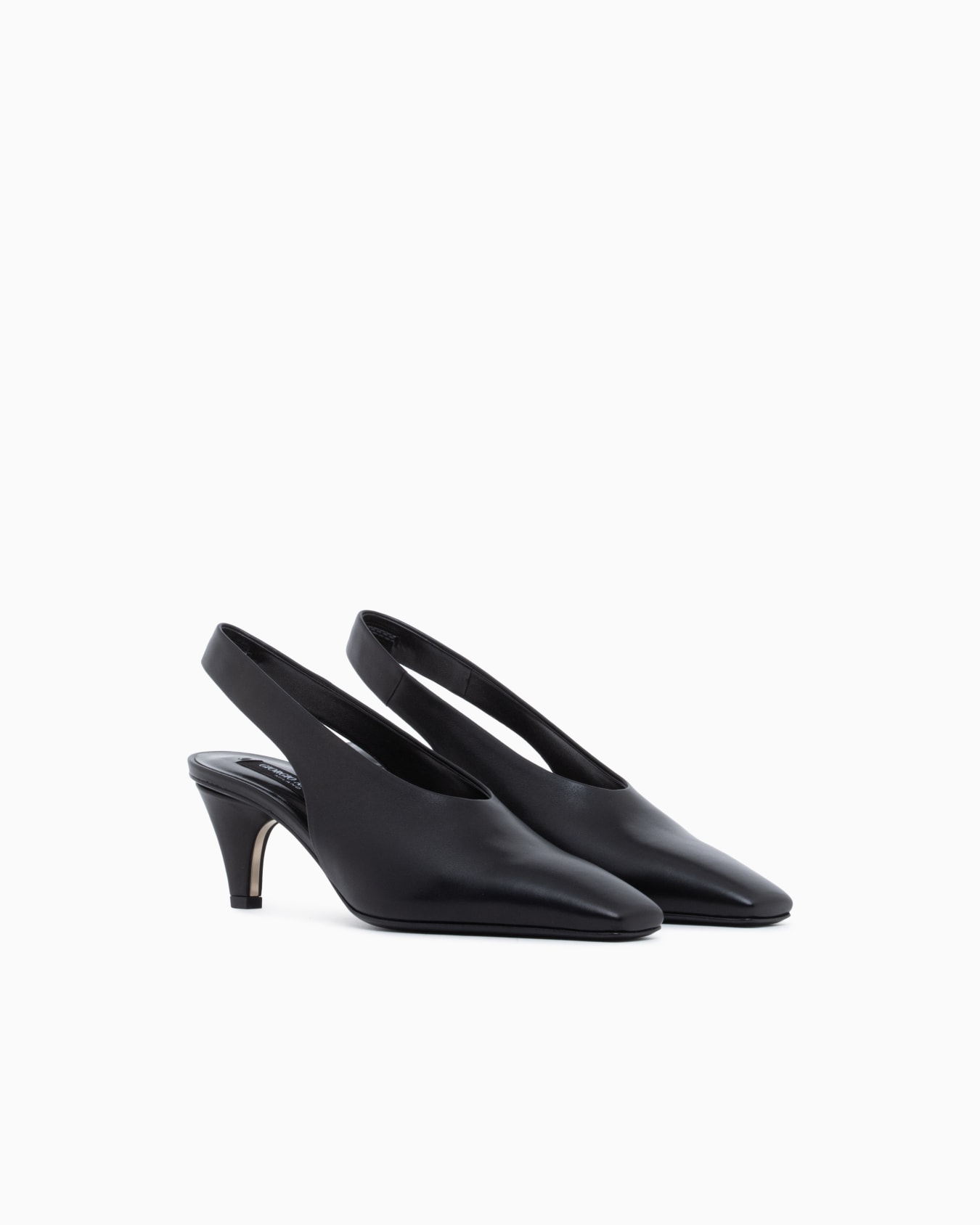 Decollete shoe leather lining and leather sole Slide 1