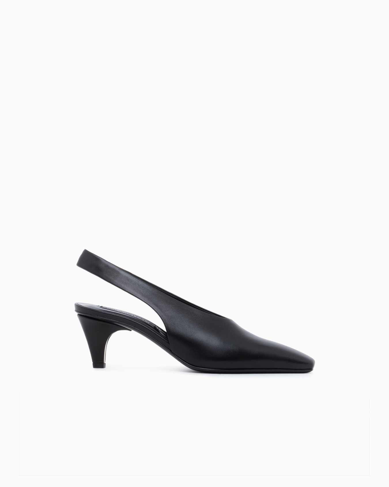Decollete shoe leather lining and leather sole Slide 0