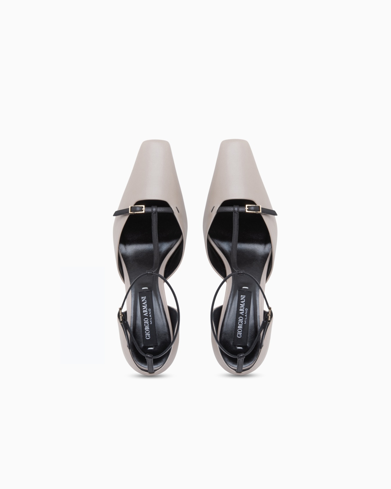 Decollete shoe leather upper and leather lining and sole Slide 2