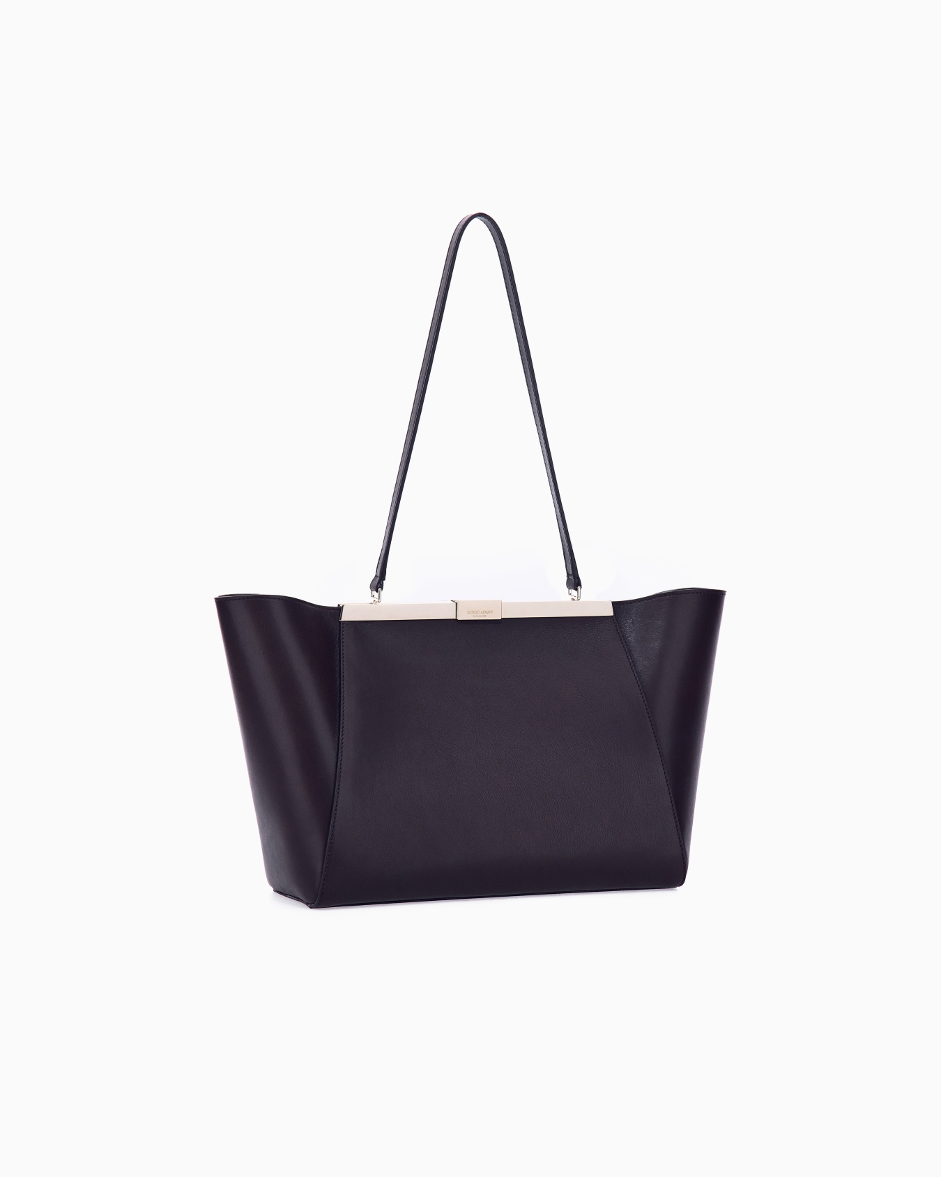 Shoulder bag in leather with split leather lining Slide 1
