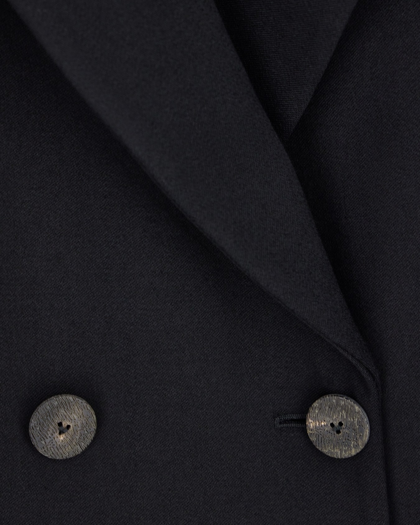 Double-breasted blazer in double wool with peak lapels Slide 4