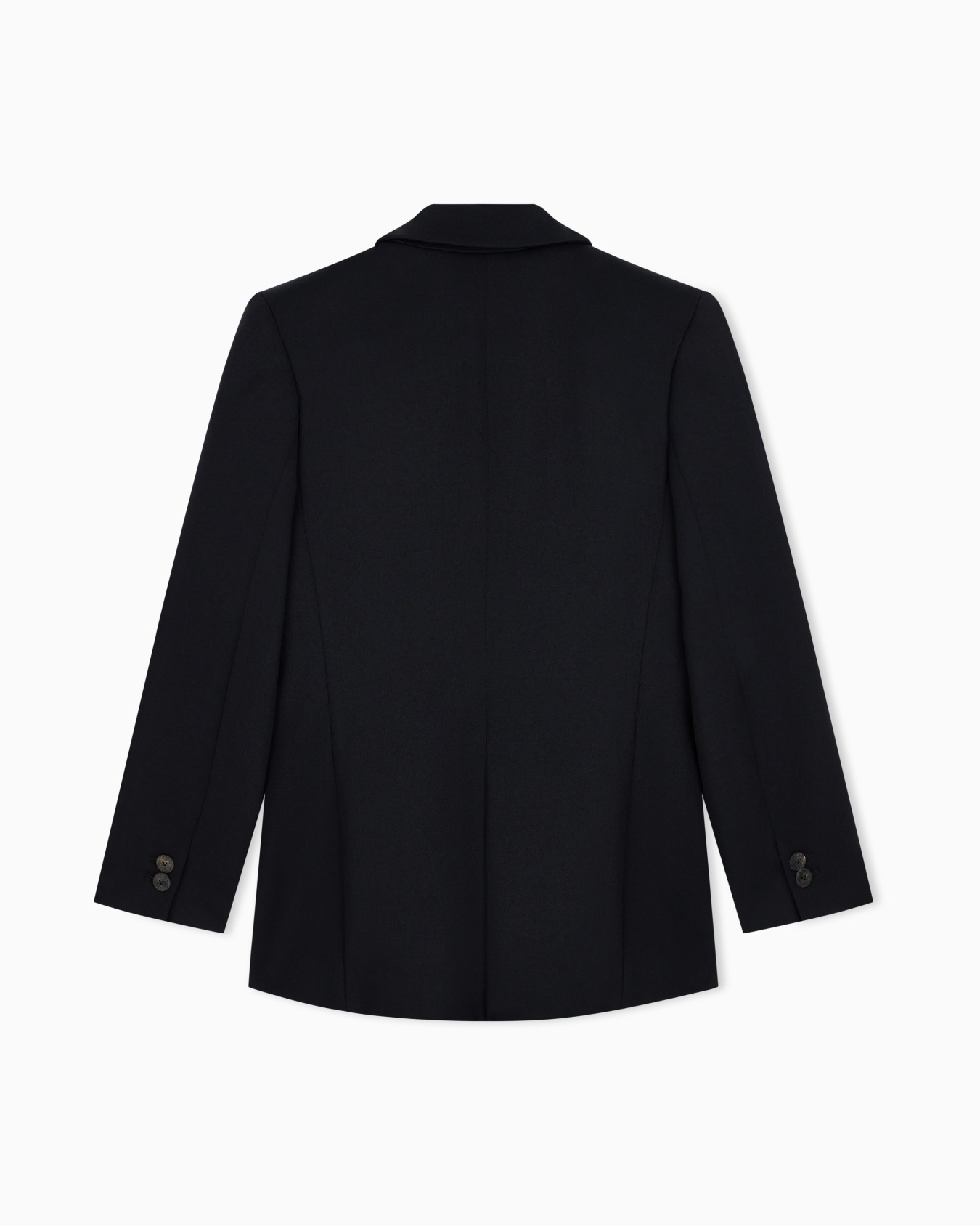 Double-breasted blazer in double wool with peak lapels Slide 2