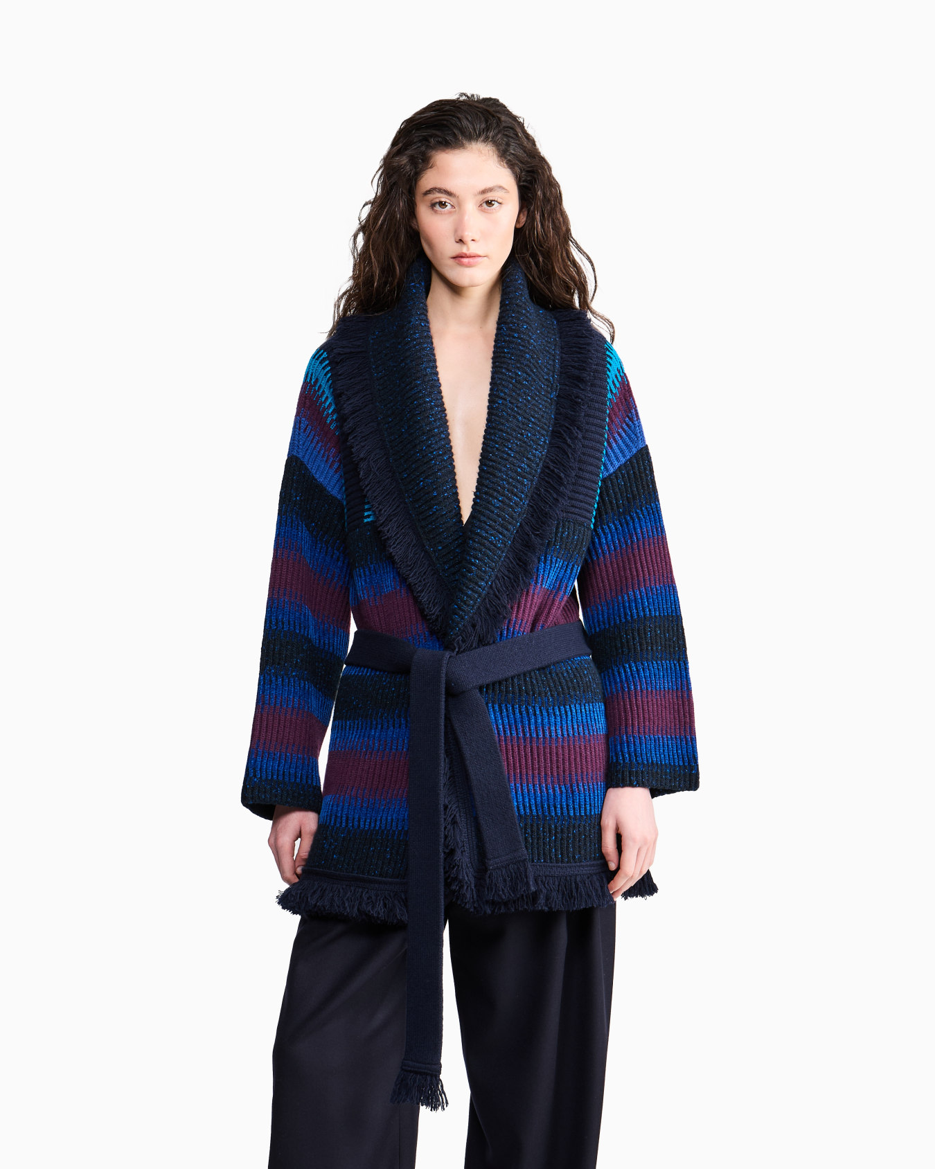 Cardigan en mélange cachemire Giorgio Armani for Alanui Diapositive 3