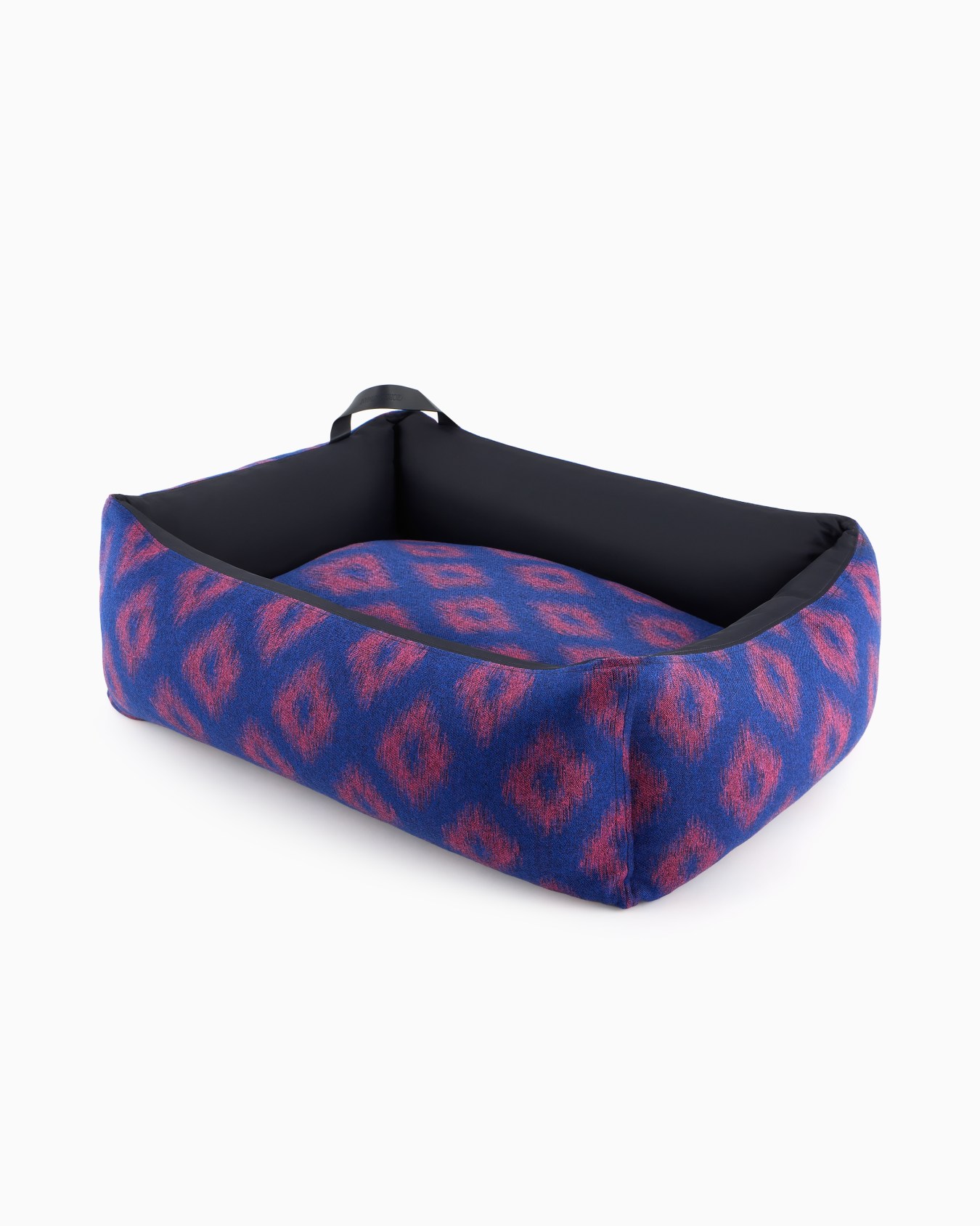 Poldo x Giorgio Armani Ikat jacquard flannel dog bed Slide 0