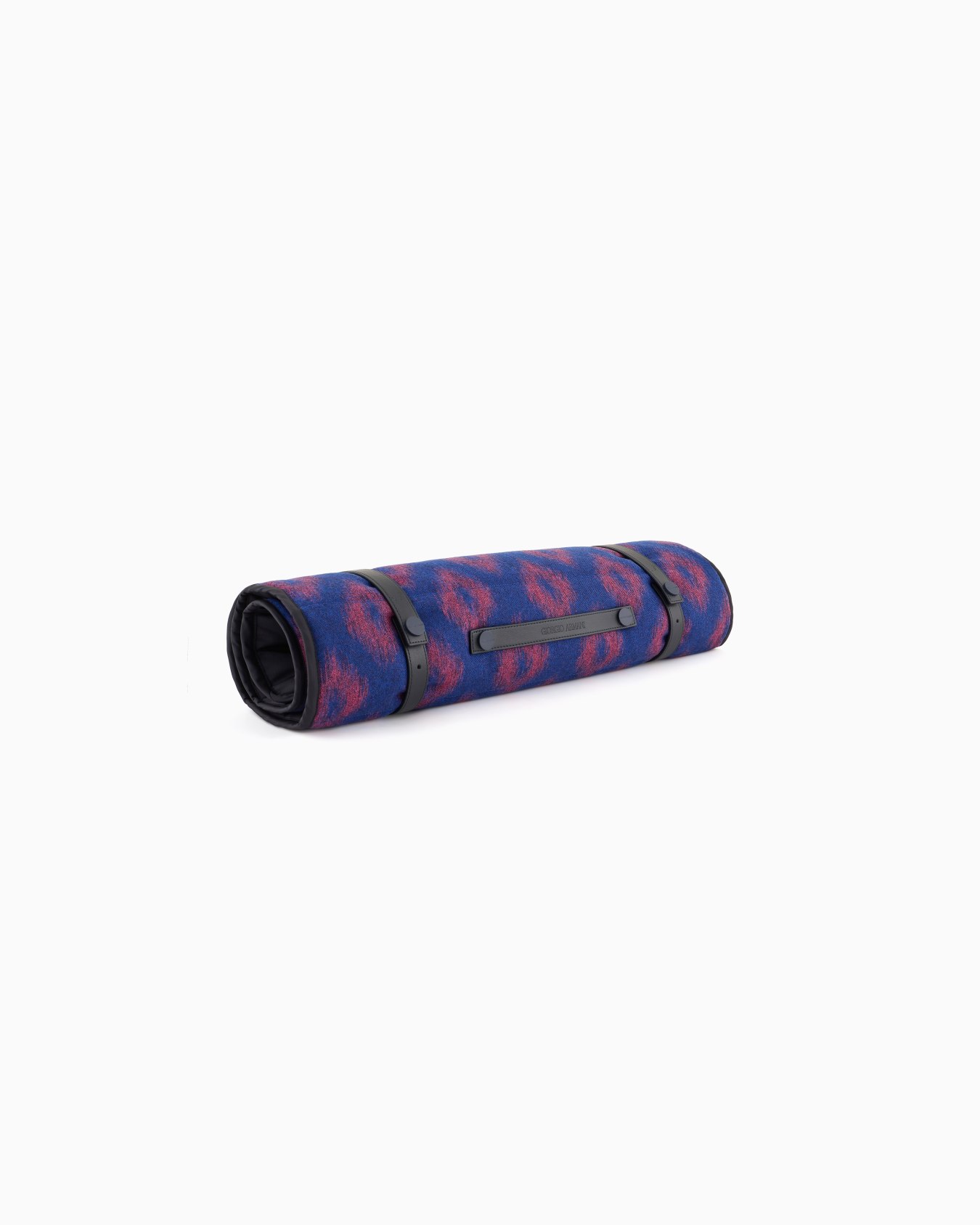 Poldo x Giorgio Armani Travel Mat in pinstriped virgin wool Slide 1