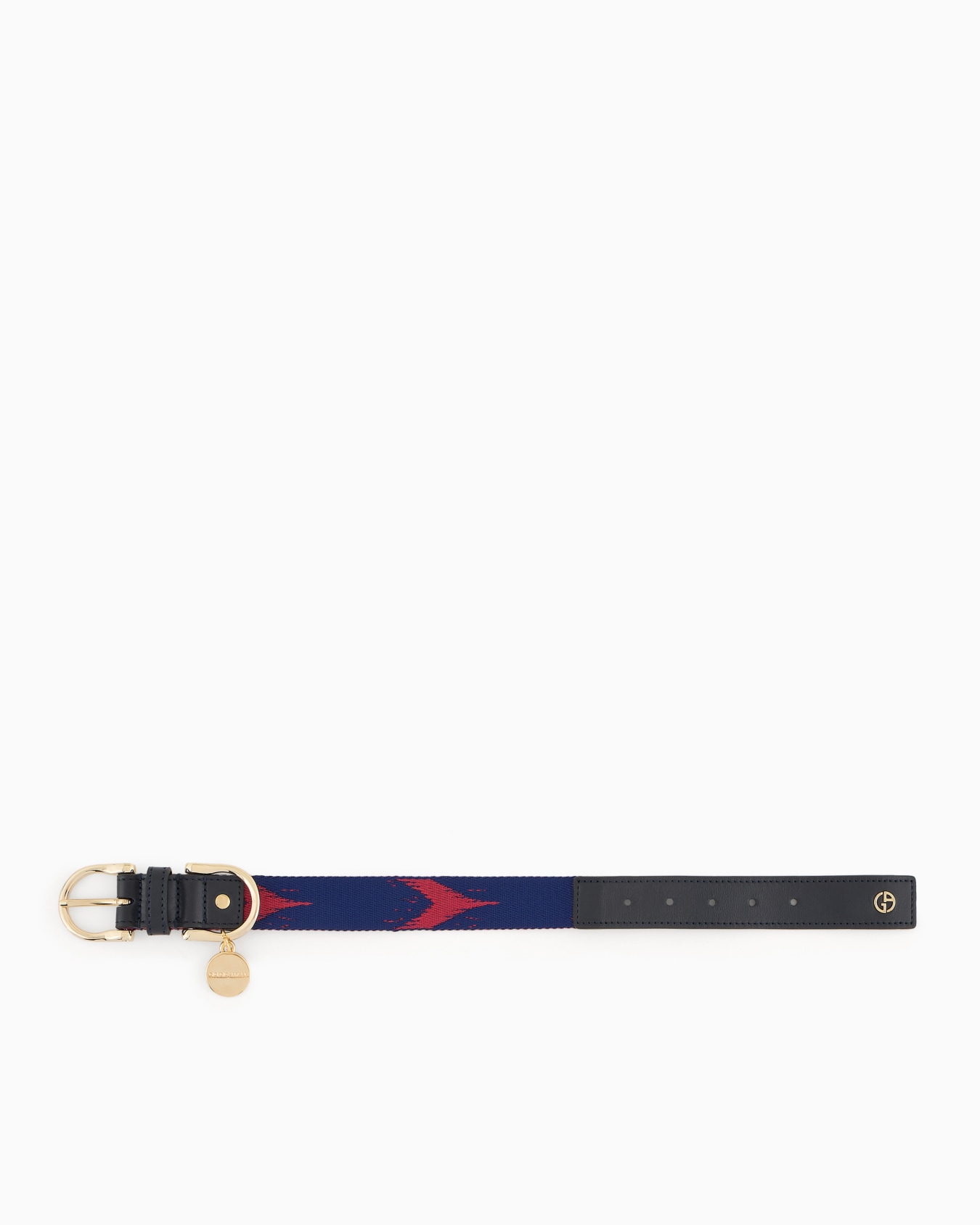 Poldo X Giorgio Armani leather collar Slide 2