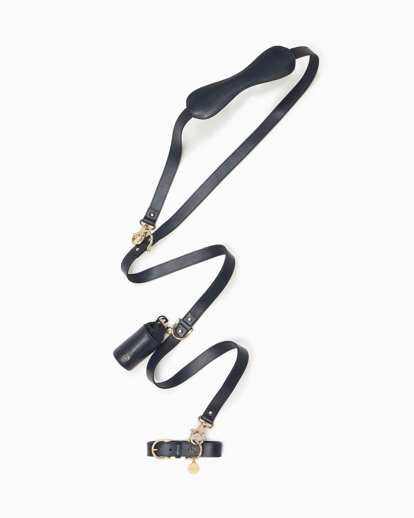 Poldo x Giorgio Armani leather bag holder Slide 4