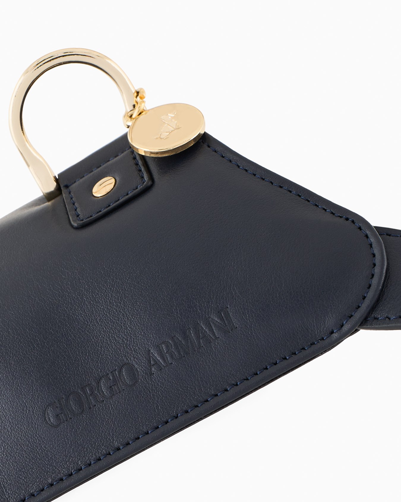 Poldo x Giorgio Armani Harness in leather Slide 4