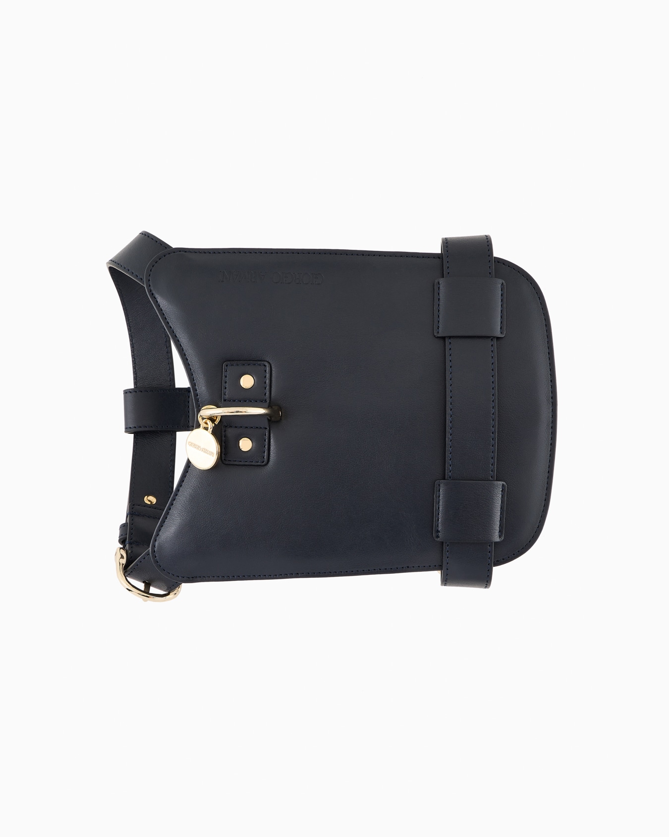 Poldo x Giorgio Armani Harness in leather Slide 2