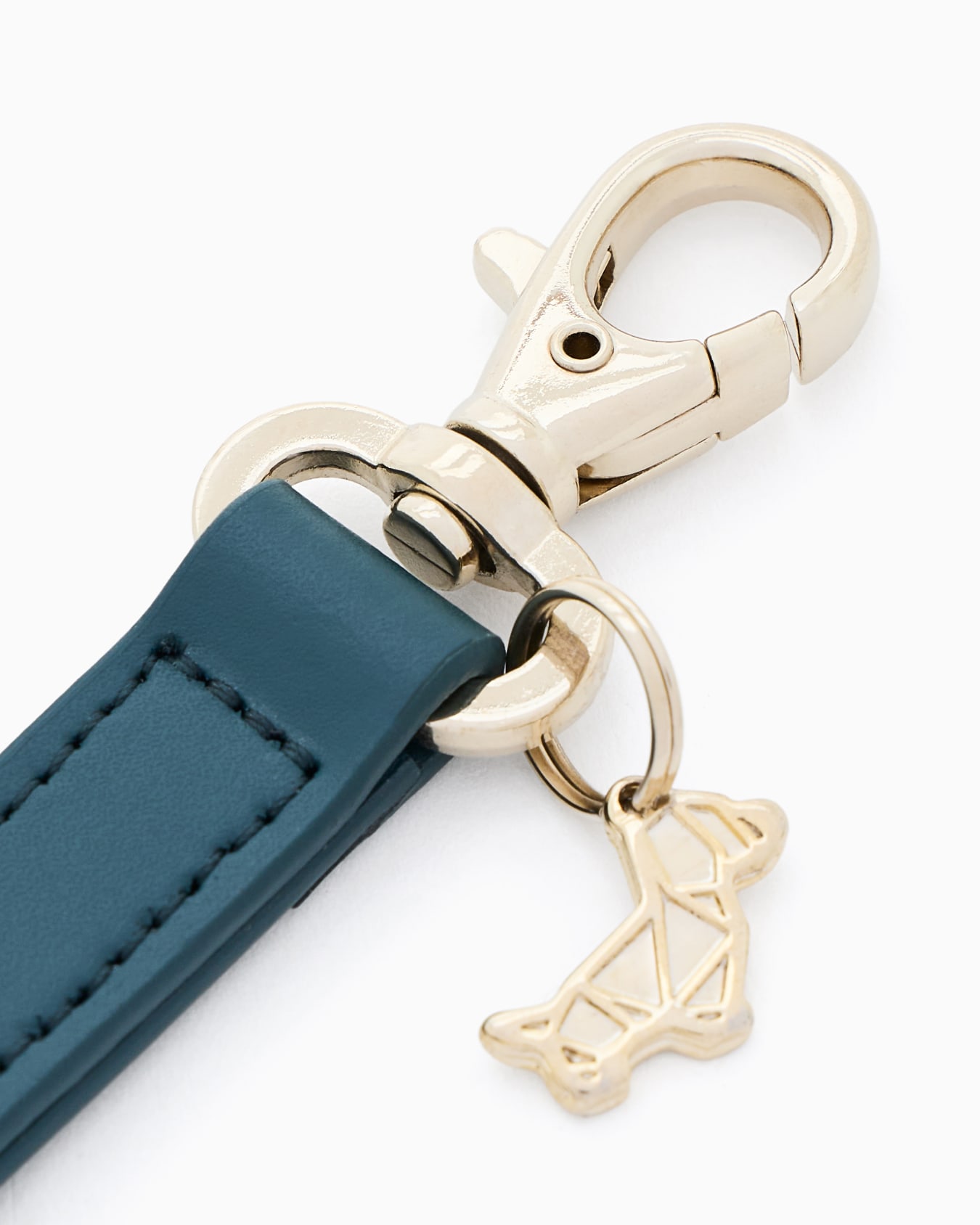 Poldo x Giorgio Armani Porta pallina in pelle Slide 3