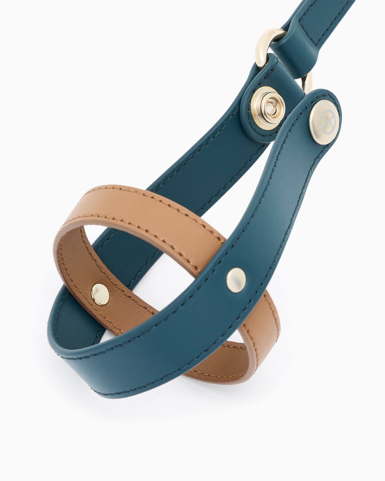 Poldo x Giorgio Armani Porta pallina in pelle Slide 2