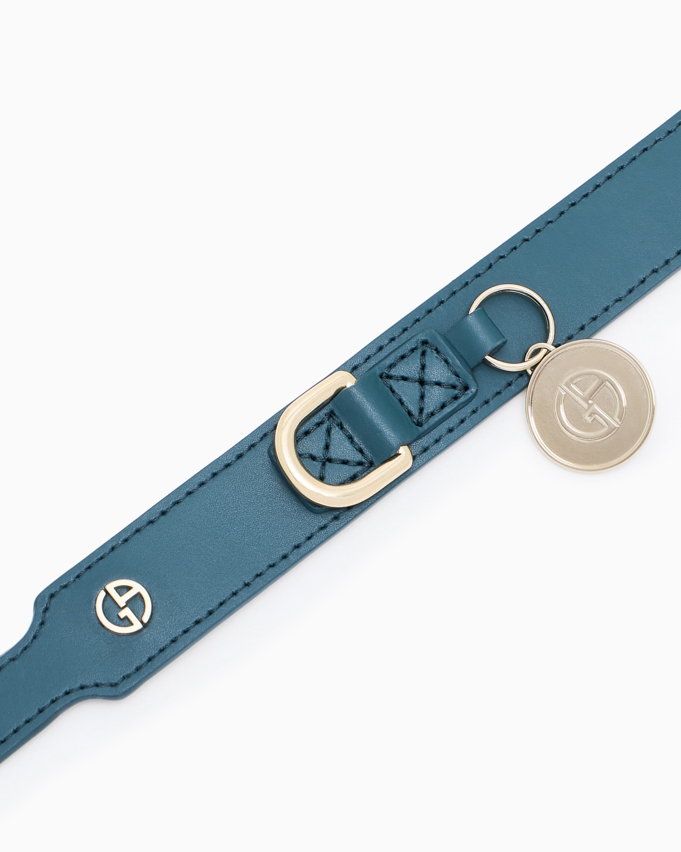 Collier en cuir Poldo x Giorgio Armani Diapositive 1