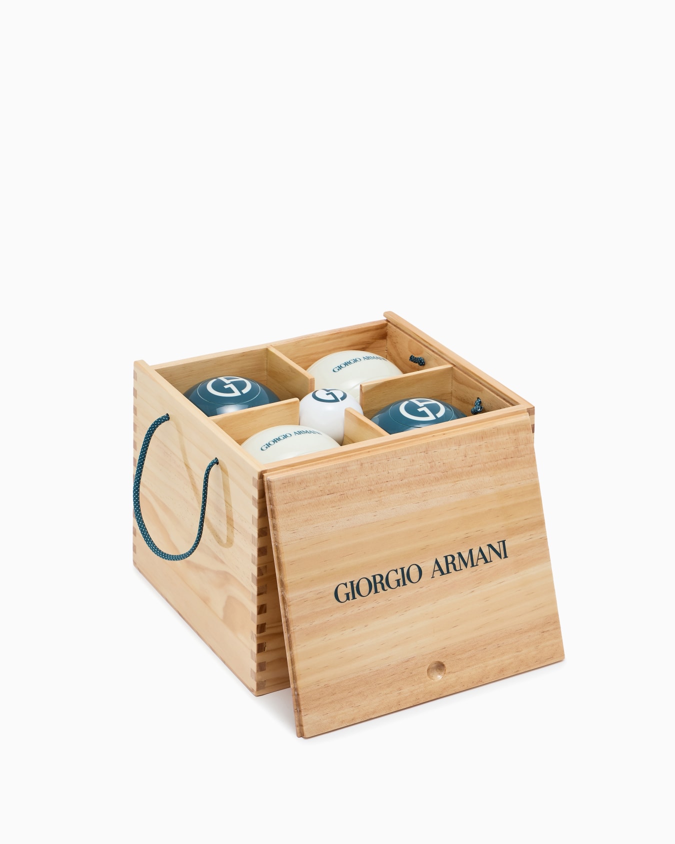 Set da otto bocce e un boccino Giorgio Armani Mare Slide 0