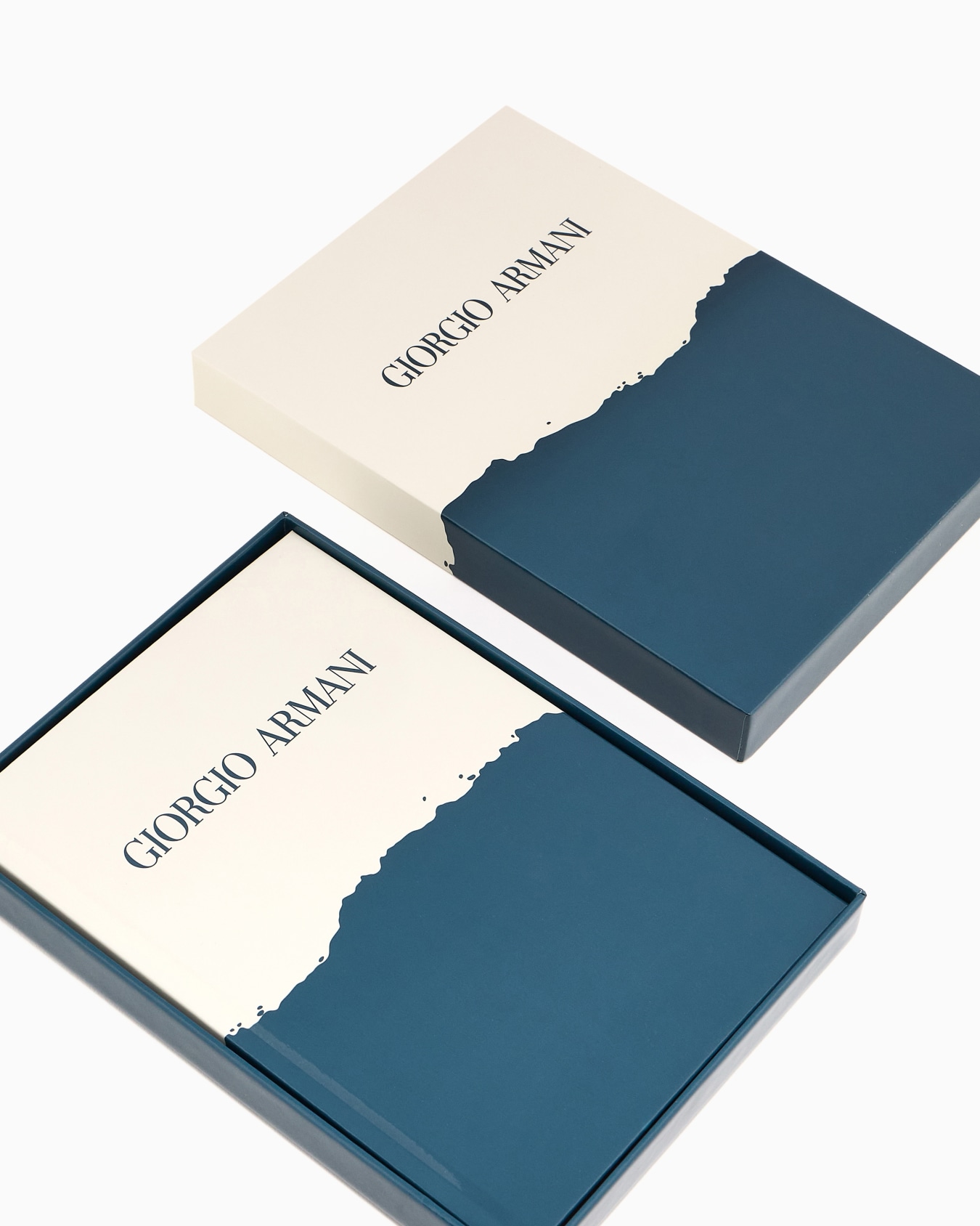 Quaderno con copertina rigida Giorgio Armani Mare Slide 0
