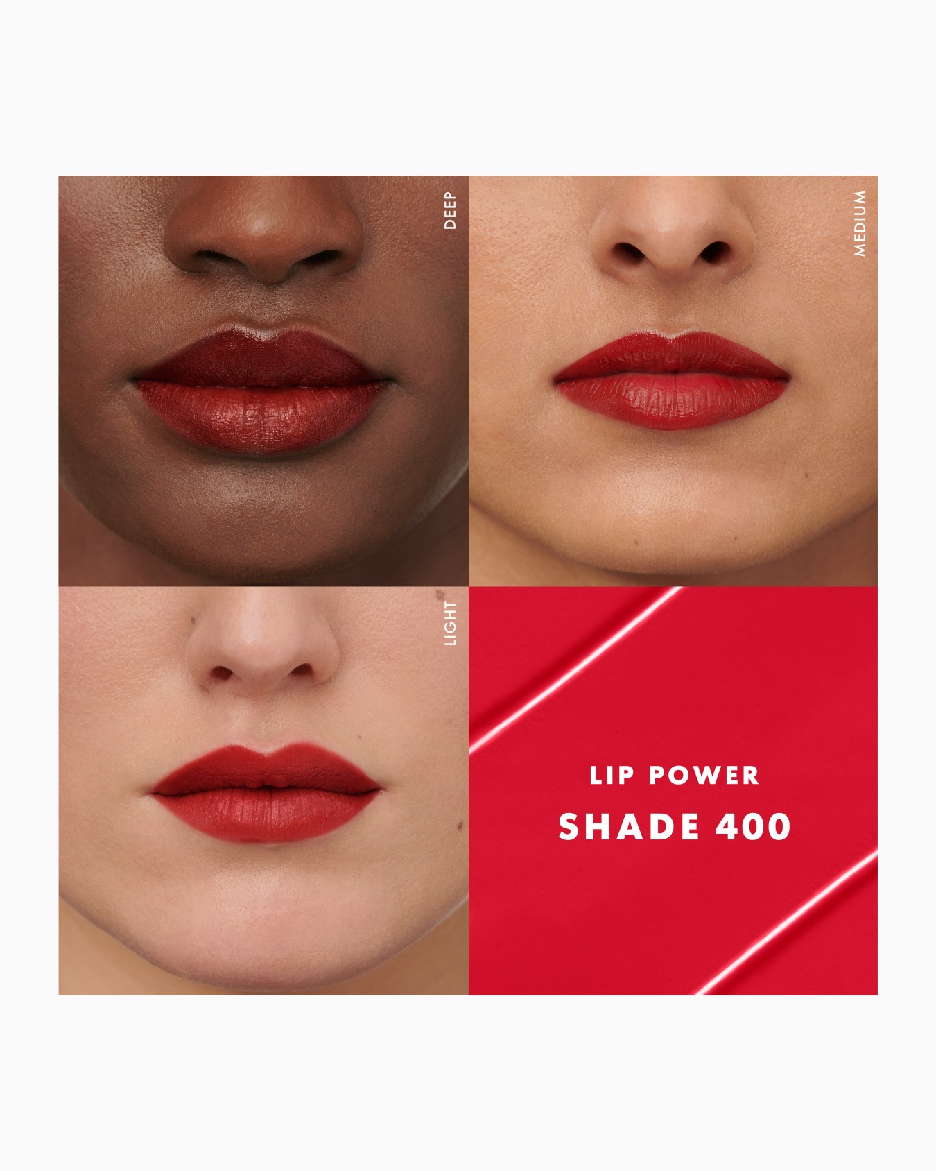 400 - Four Hundred, Lip Power Satin Long-Lasting Lipstick Slide 2