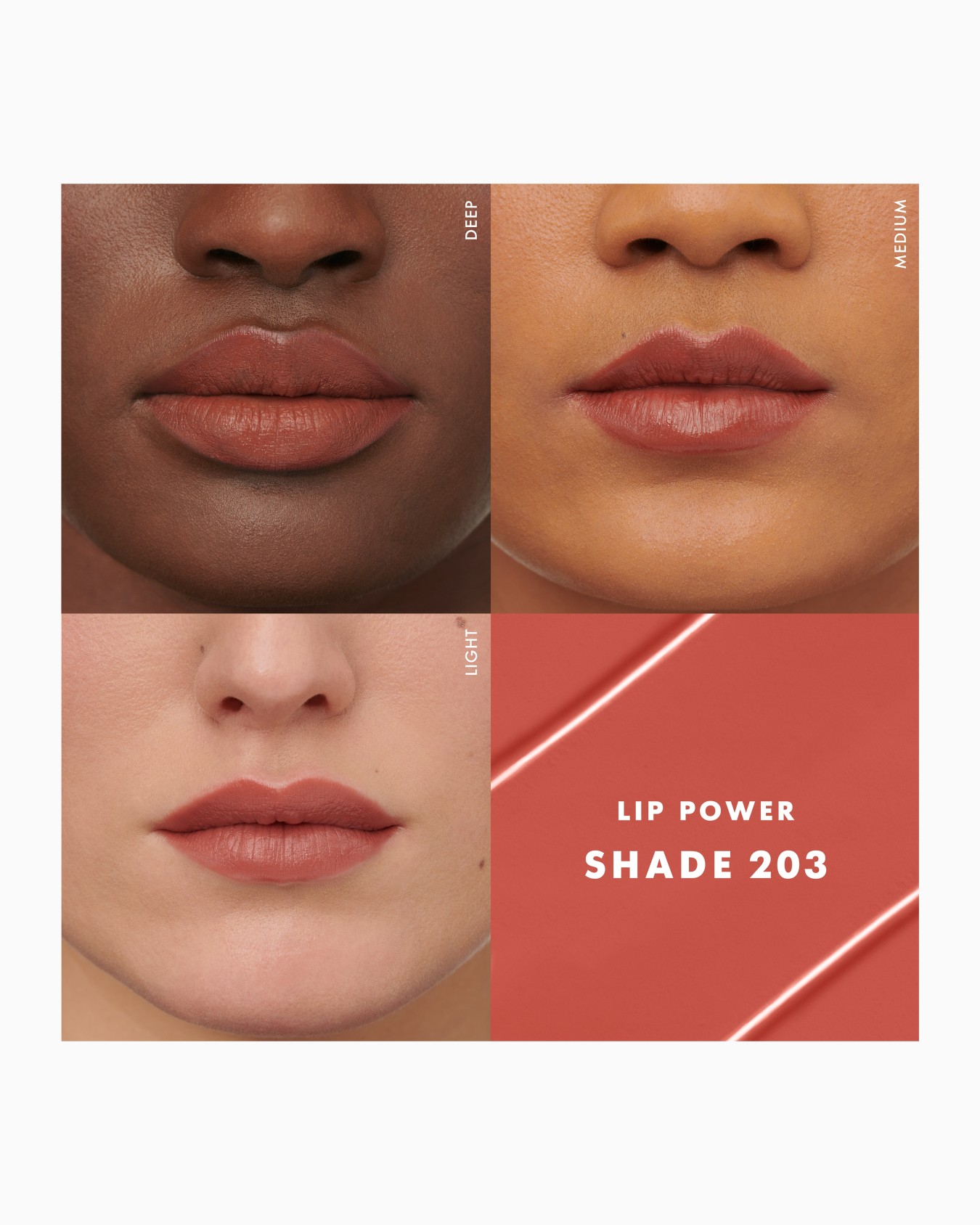 Lip Power Satin Long-Lasting Lipstick, 203 - Mystery Diapositiva 2