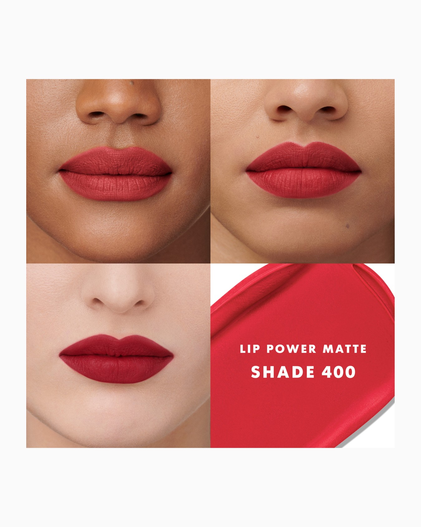 400 - Four Hundred, Lip Power Matte Long-Lasting Lipstick Slide 3