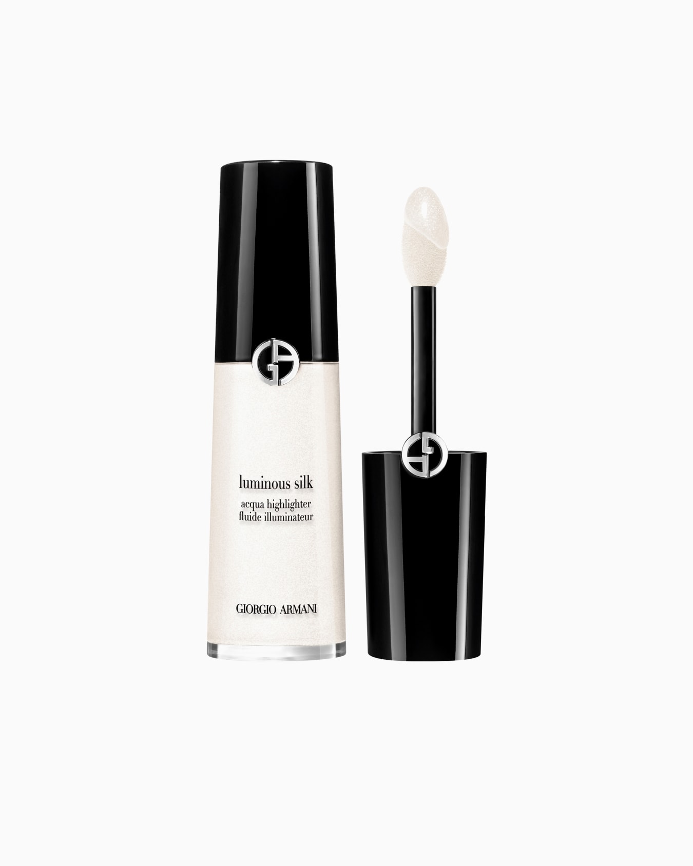 1 - Halo Transparent Pearl, Luminous Silk Acqua Highlighter Diapositiva 0
